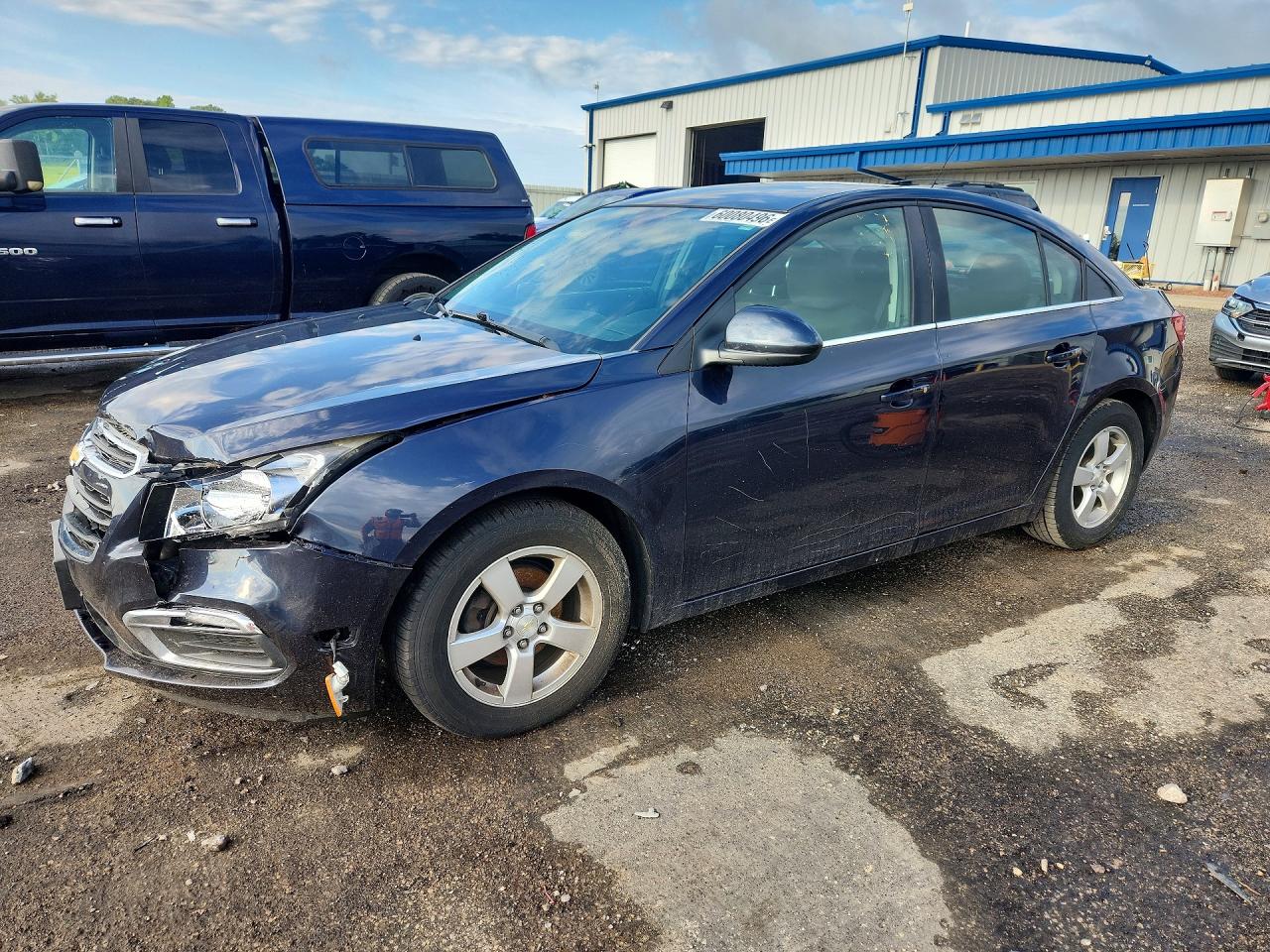 2015 Chevrolet Cruze Lt Blue vin: 1G1PC5SBXF7190240