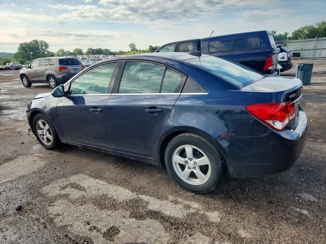 2015 Chevrolet Cruze Lt Blue vin: 1G1PC5SBXF7190240