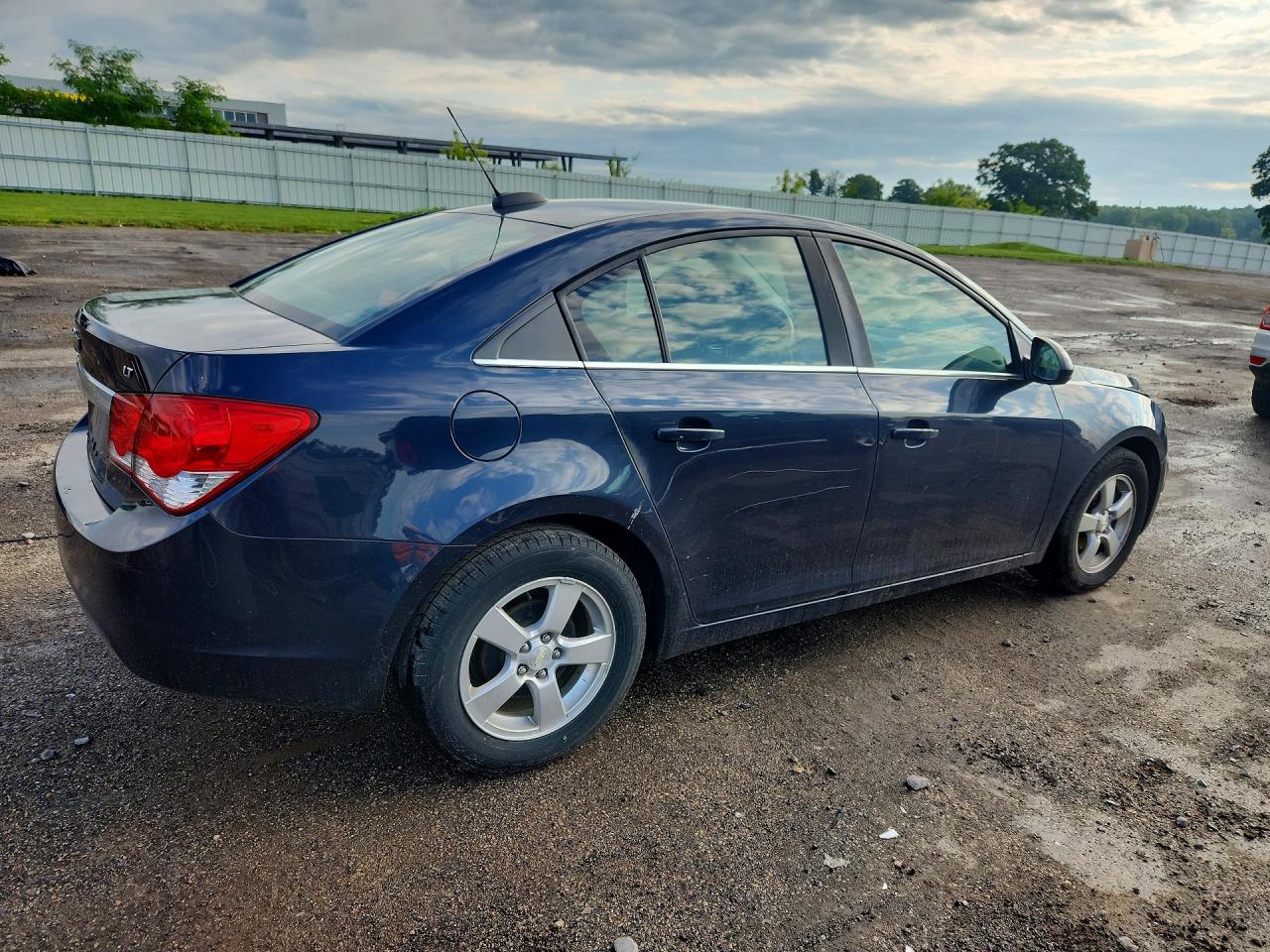 2015 Chevrolet Cruze Lt Blue vin: 1G1PC5SBXF7190240