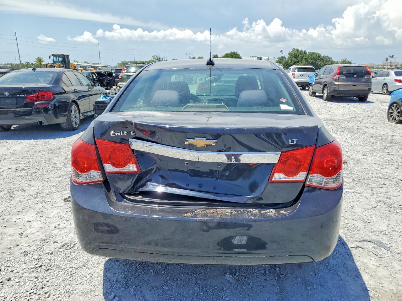 2015 Chevrolet Cruze Lt Blue vin: 1G1PC5SBXF7190657