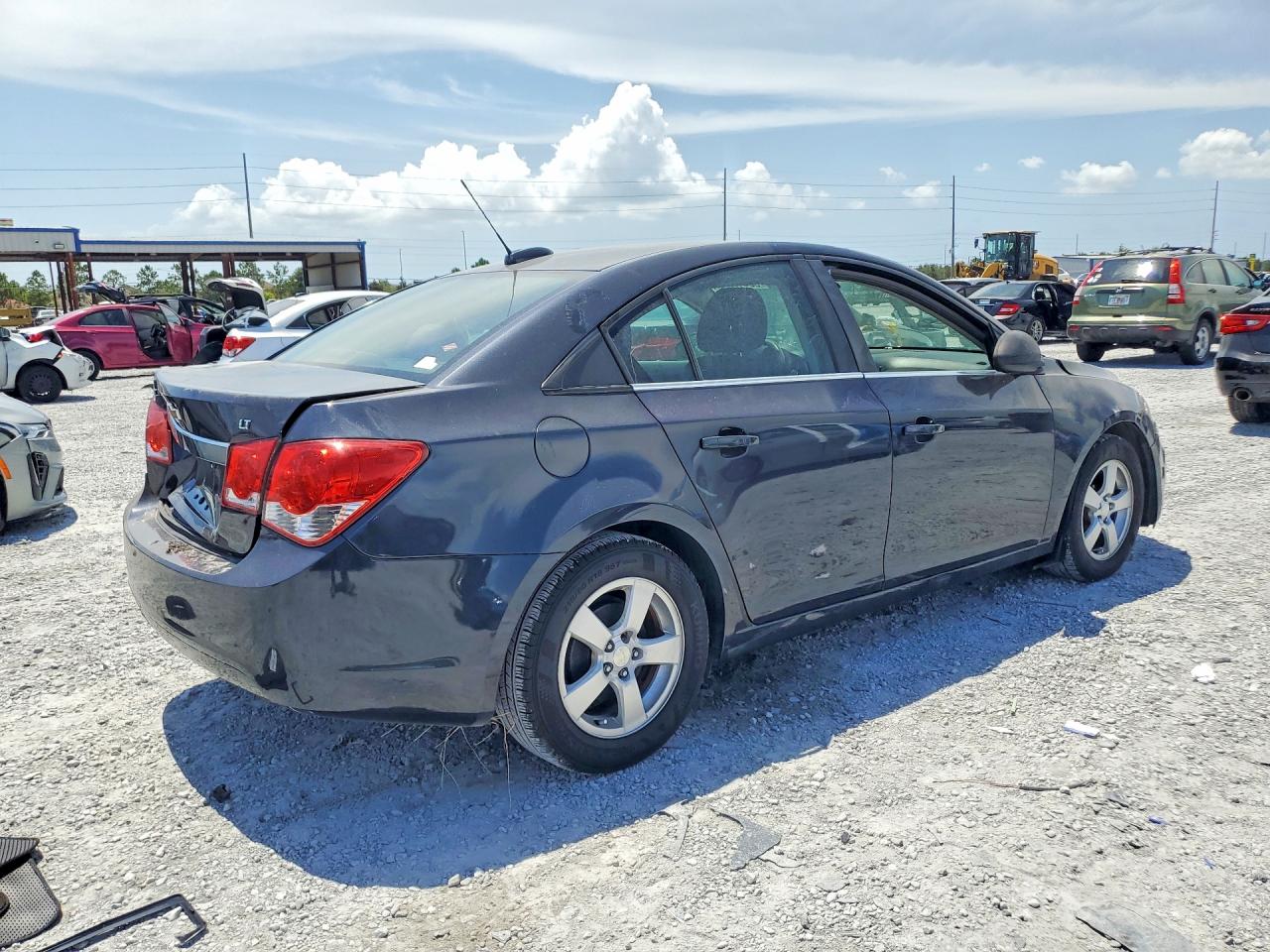 2015 Chevrolet Cruze Lt Blue vin: 1G1PC5SBXF7190657