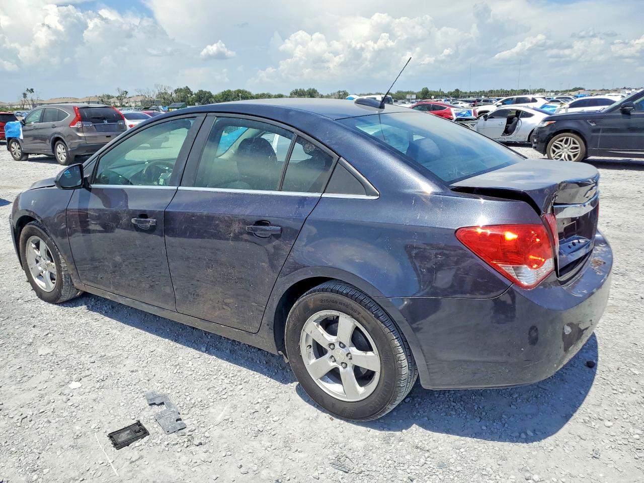 2015 Chevrolet Cruze Lt Blue vin: 1G1PC5SBXF7190657
