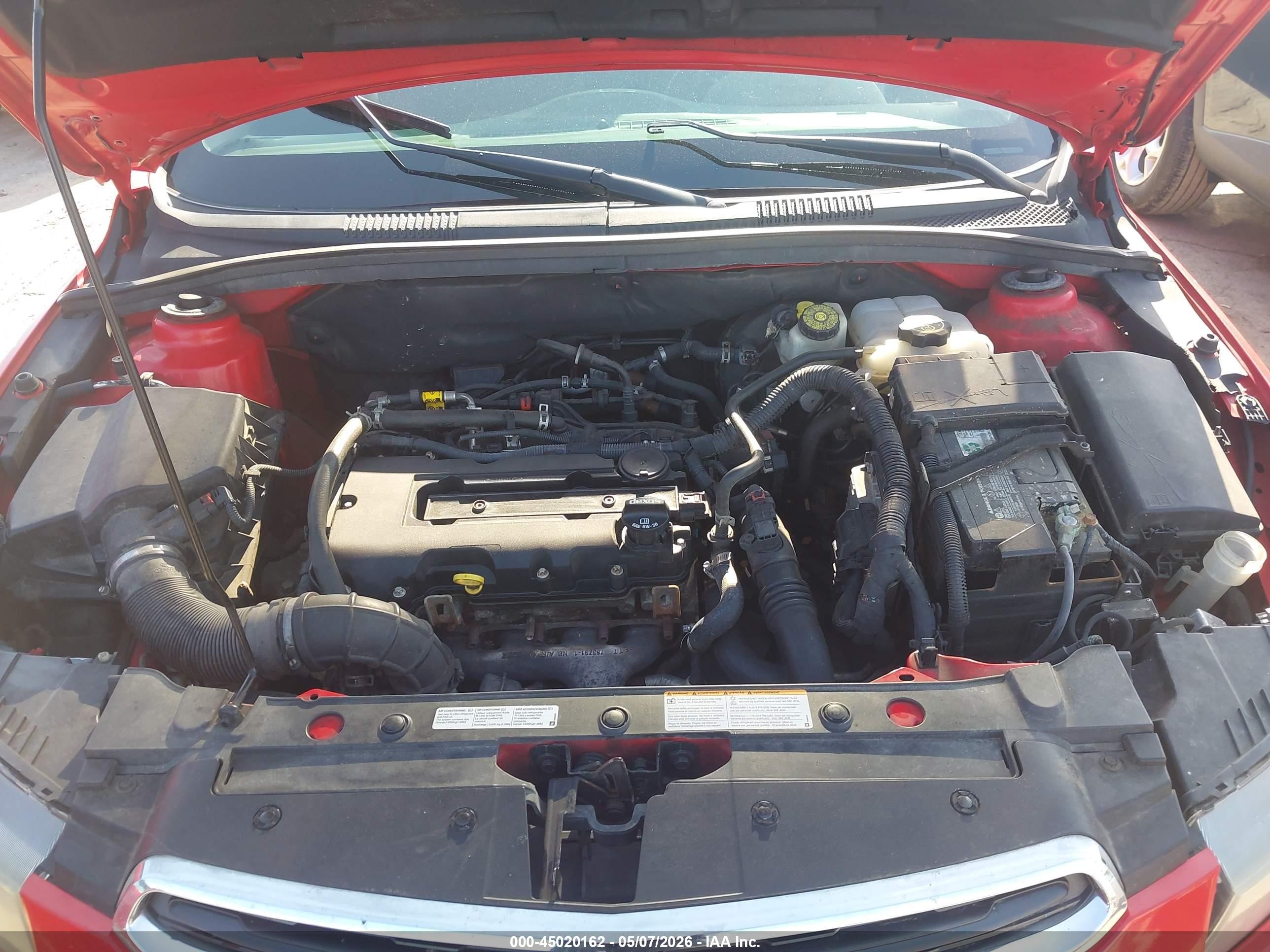 2015 Chevrolet Cruze 1lt Auto Red vin: 1G1PC5SBXF7197723