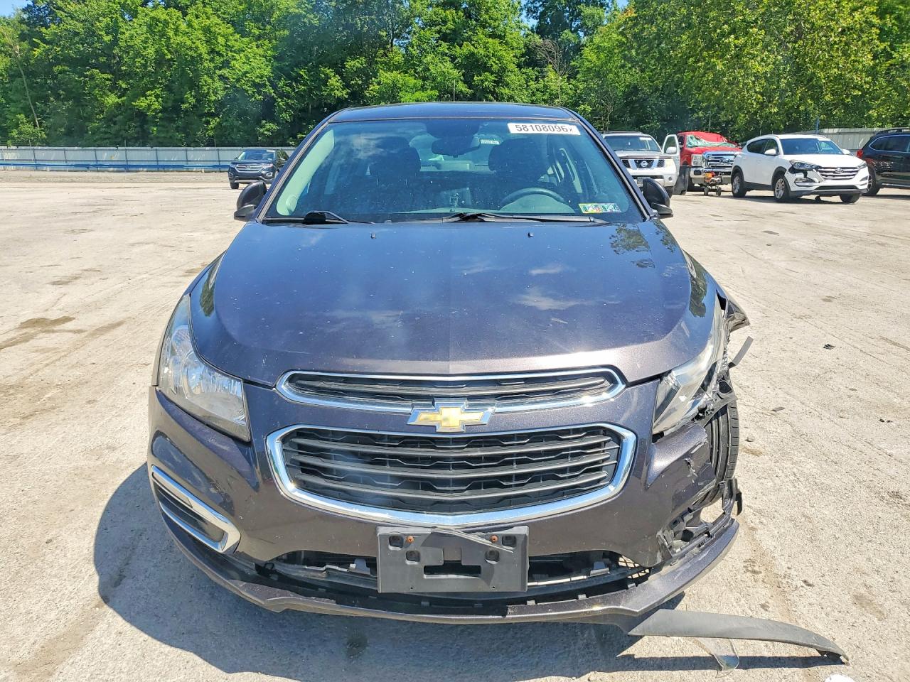 2015 Chevrolet Cruze Lt Charcoal vin: 1G1PC5SBXF7213466