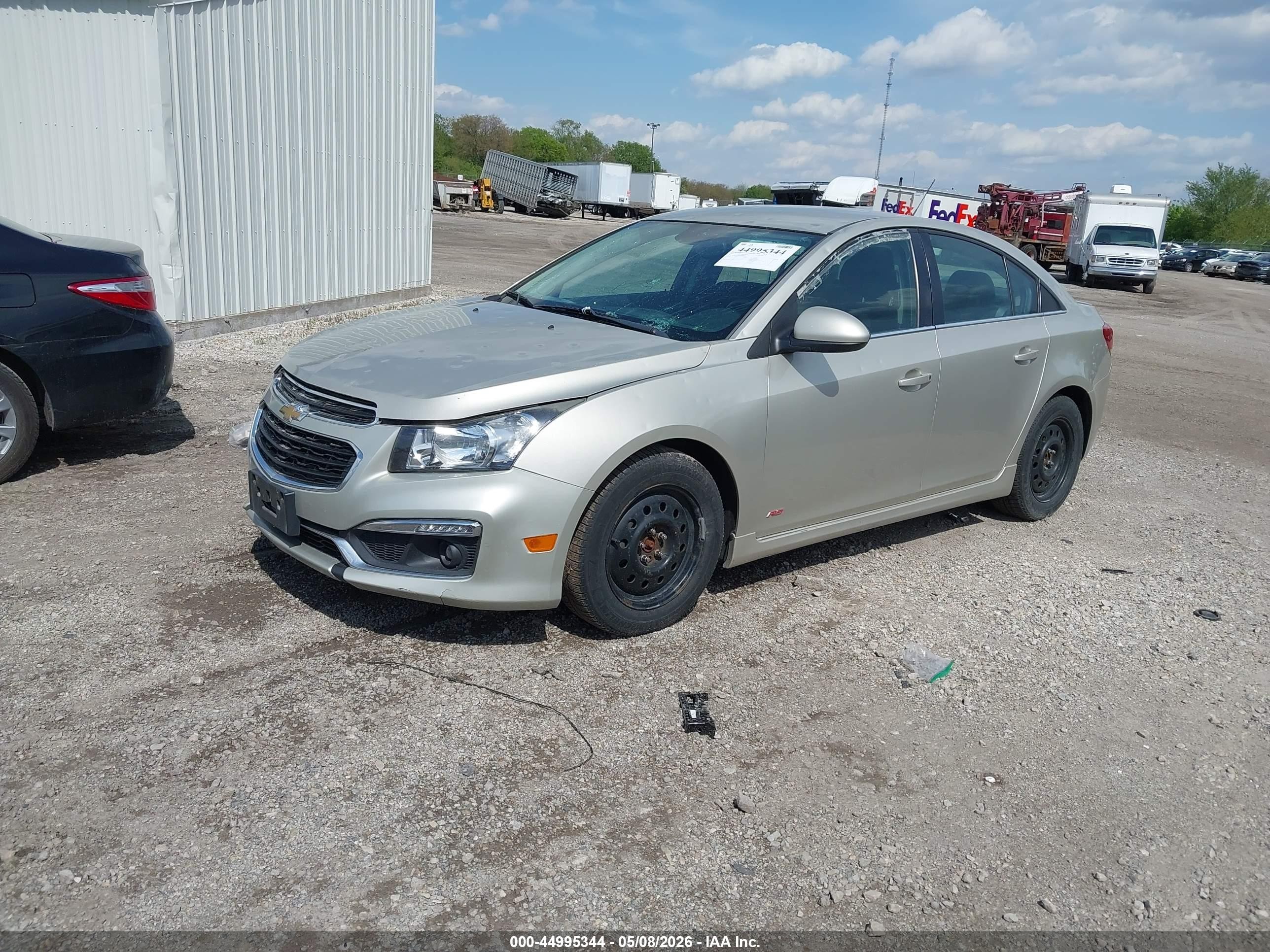 2015 Chevrolet Cruze 1lt Auto Tan vin: 1G1PC5SBXF7214505