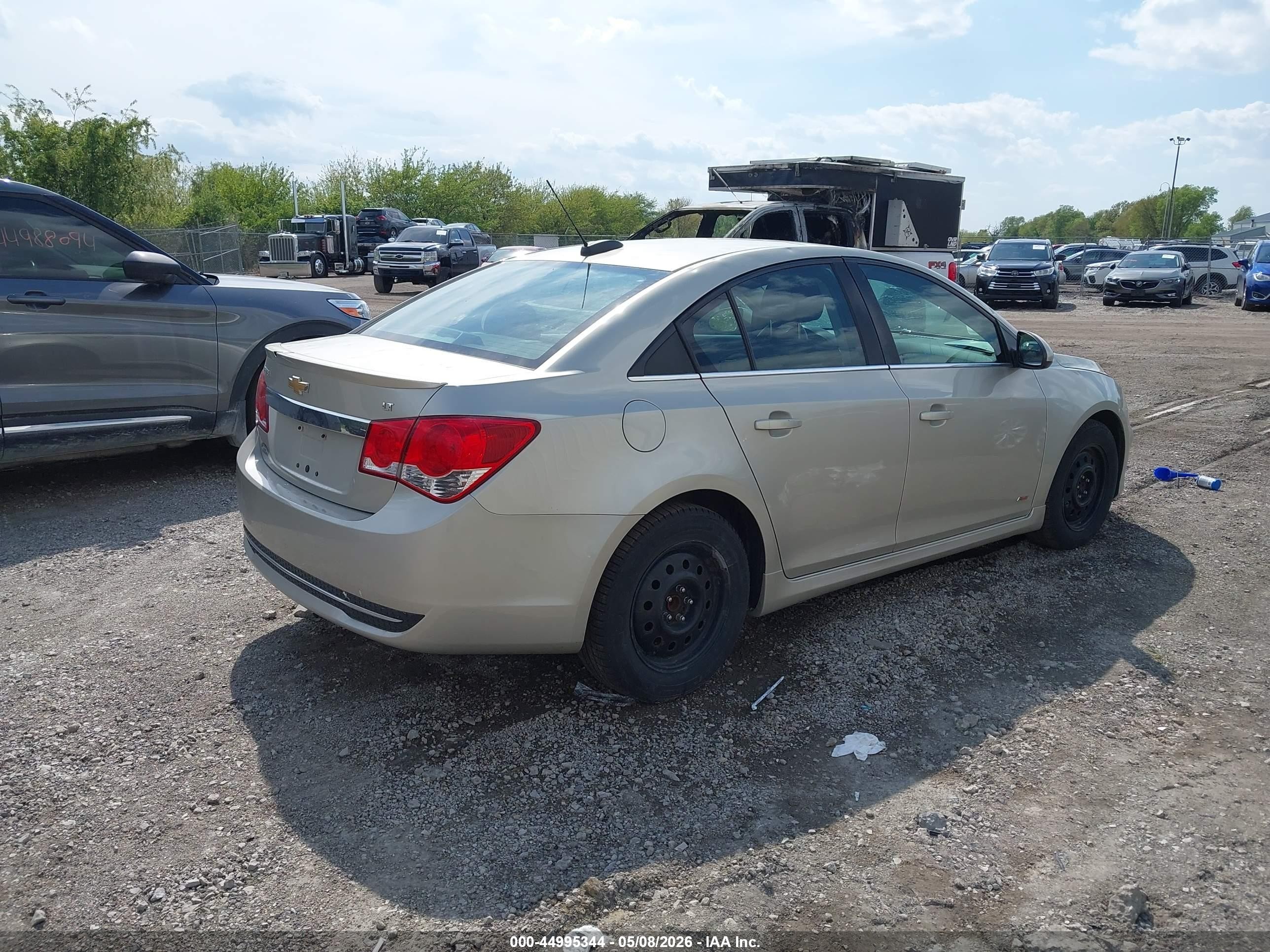 2015 Chevrolet Cruze 1lt Auto Tan vin: 1G1PC5SBXF7214505