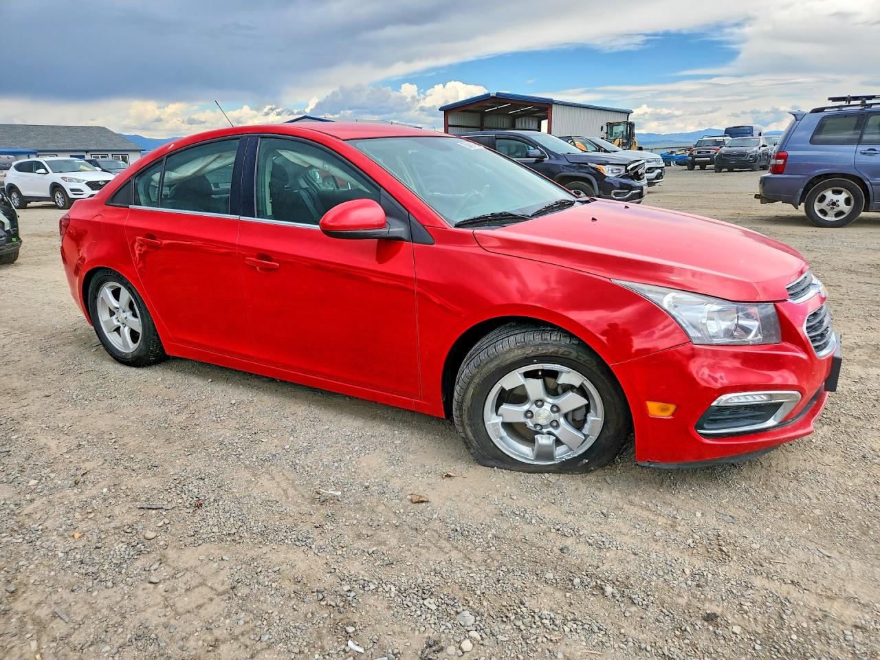 2015 Chevrolet Cruze Lt Red vin: 1G1PC5SBXF7230204
