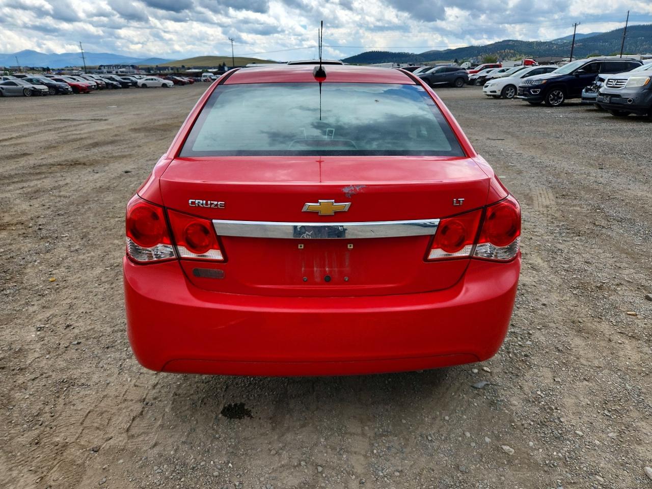 2015 Chevrolet Cruze Lt Red vin: 1G1PC5SBXF7230204