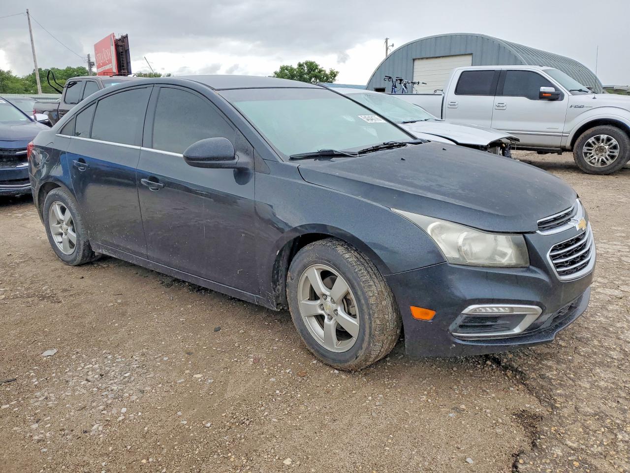 2015 Chevrolet Cruze Lt Black vin: 1G1PC5SBXF7232650