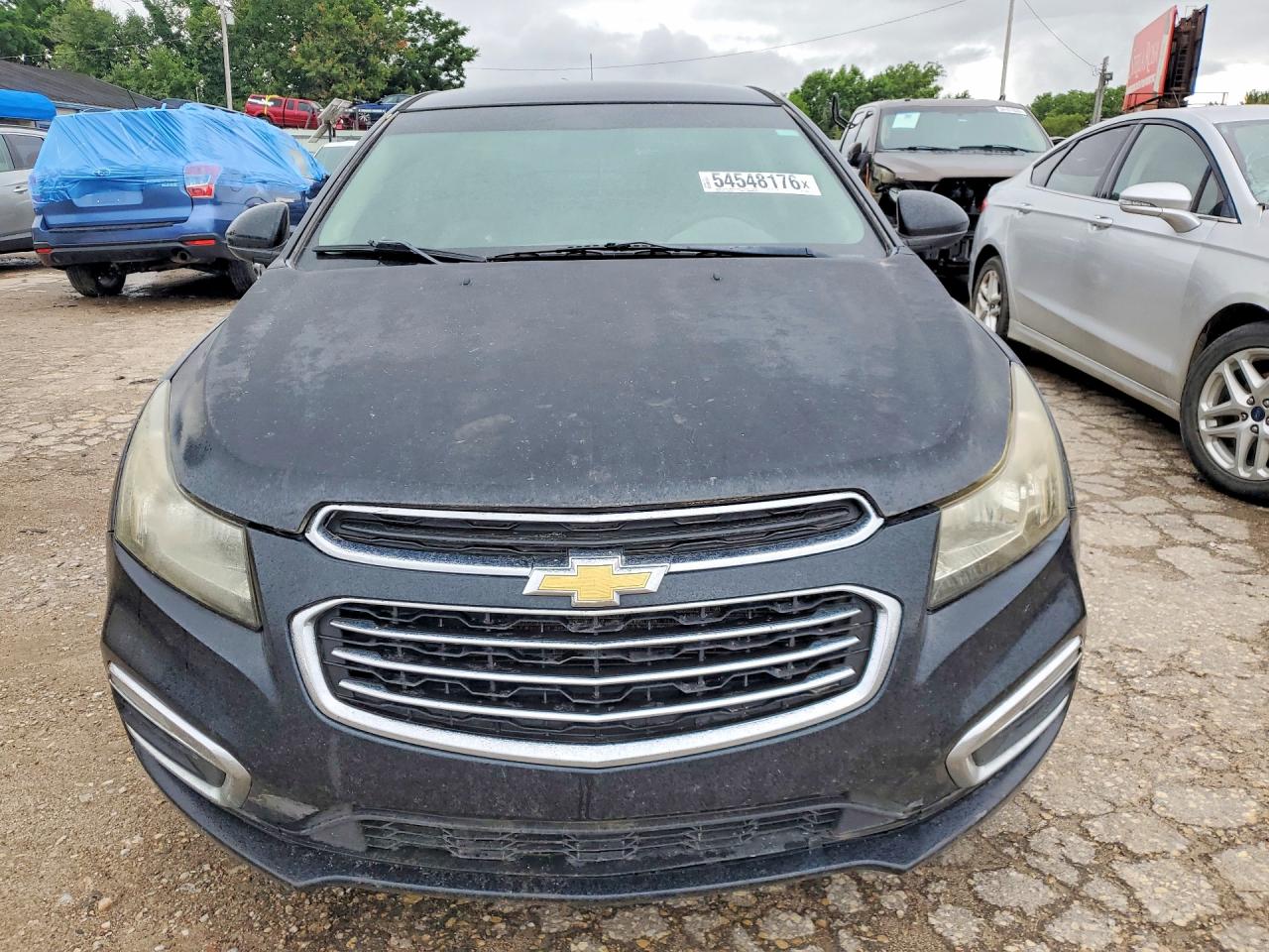2015 Chevrolet Cruze Lt Black vin: 1G1PC5SBXF7232650