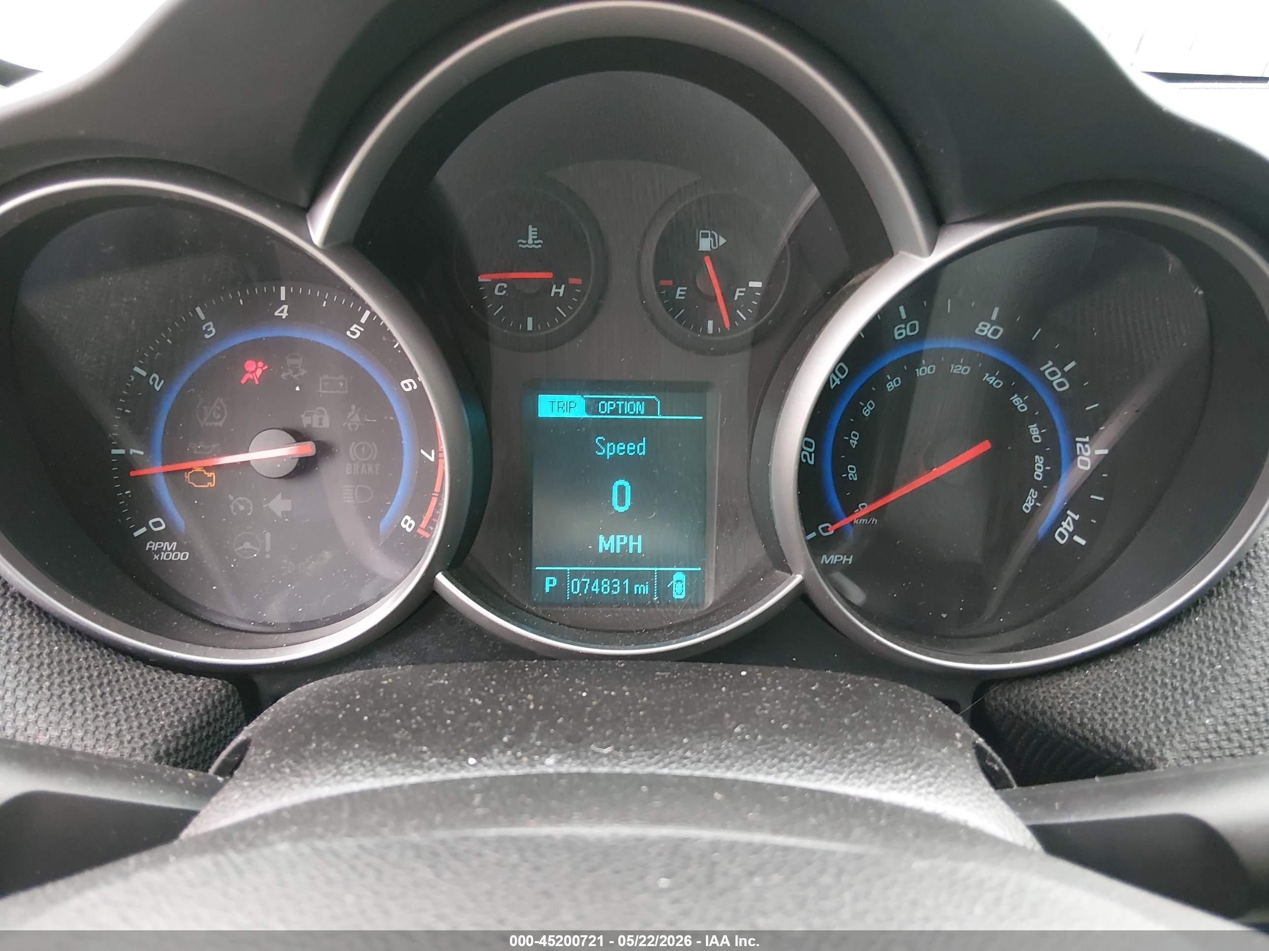 2015 Chevrolet Cruze 1lt Auto Silver vin: 1G1PC5SBXF7240506