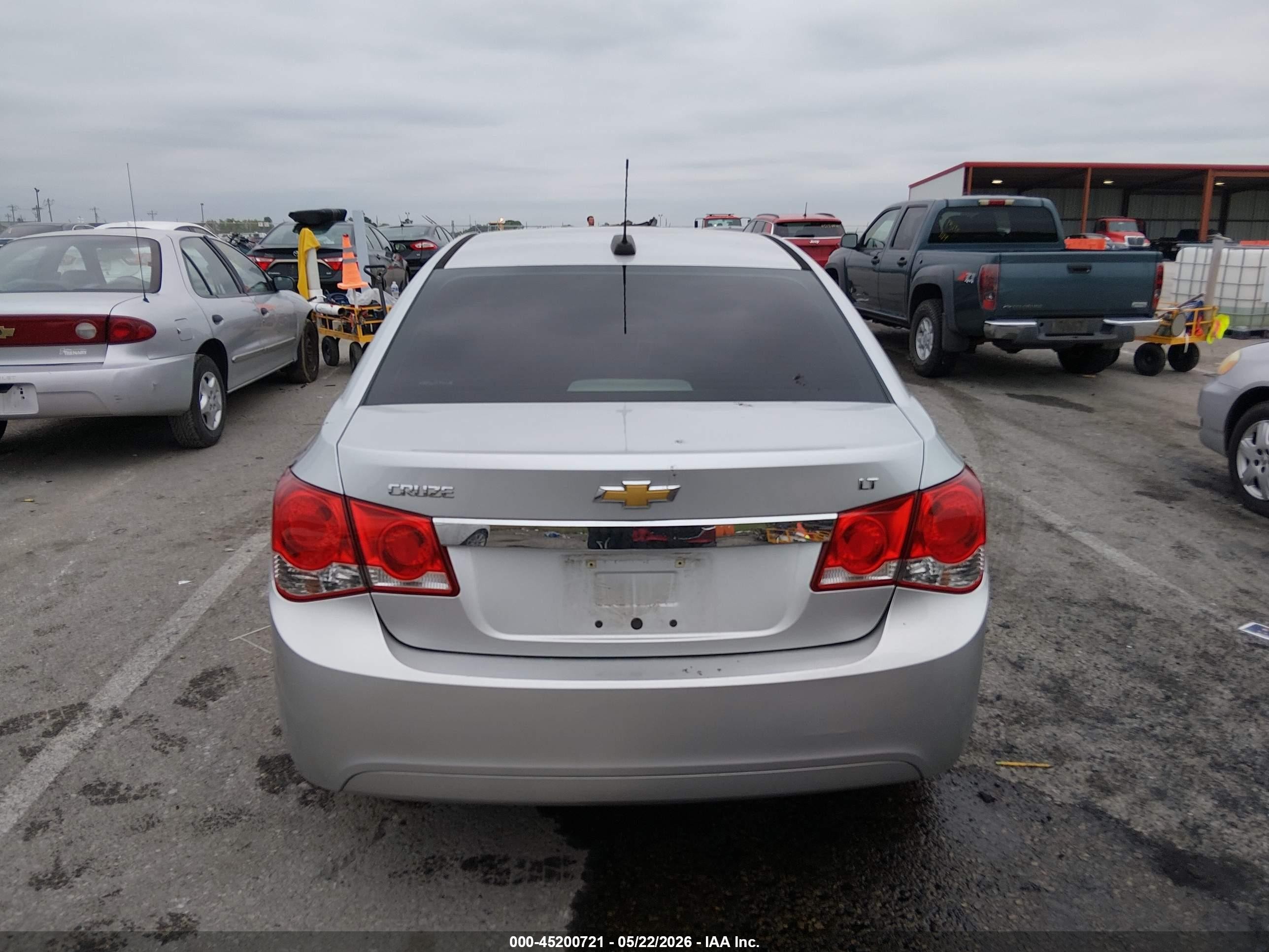 2015 Chevrolet Cruze 1lt Auto Silver vin: 1G1PC5SBXF7240506