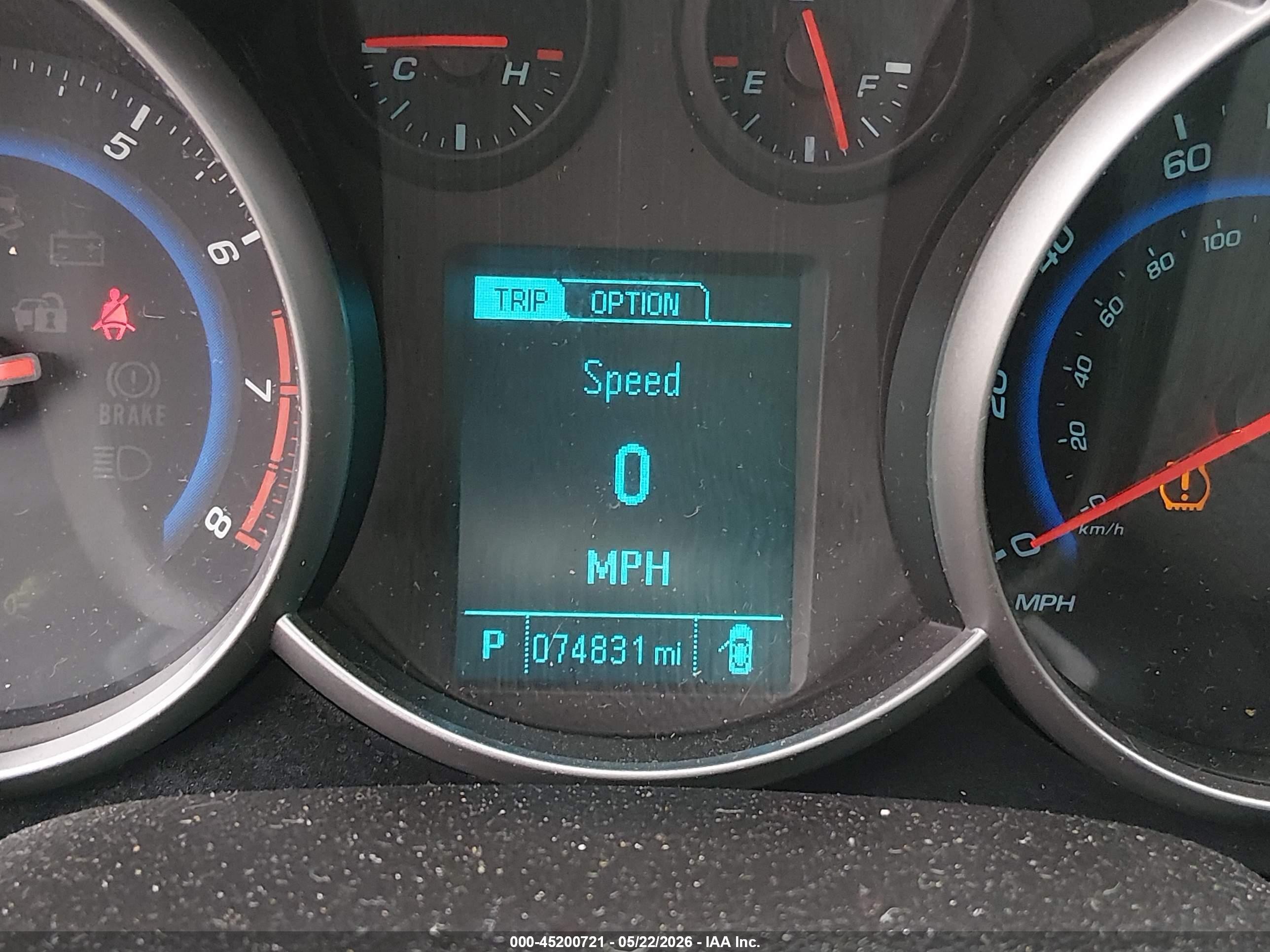 2015 Chevrolet Cruze 1lt Auto Silver vin: 1G1PC5SBXF7240506
