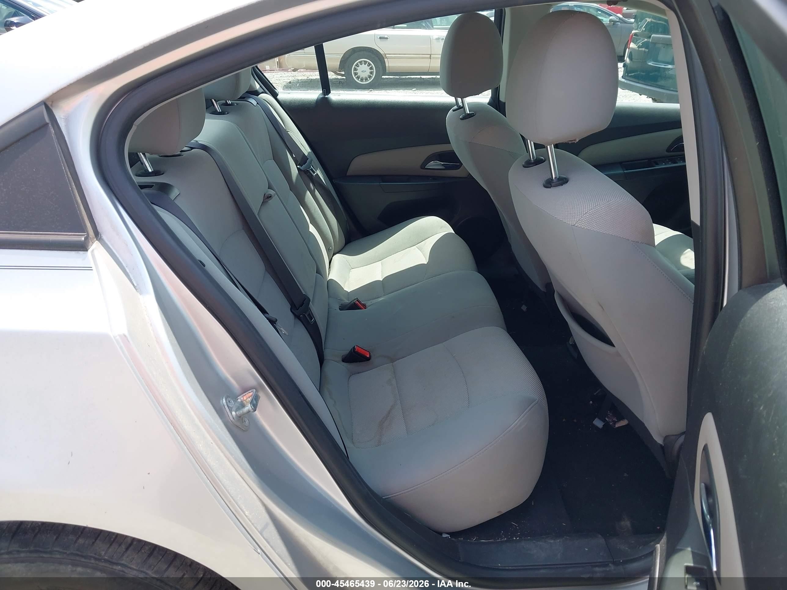 2015 Chevrolet Cruze 1lt Auto Silver vin: 1G1PC5SBXF7246533