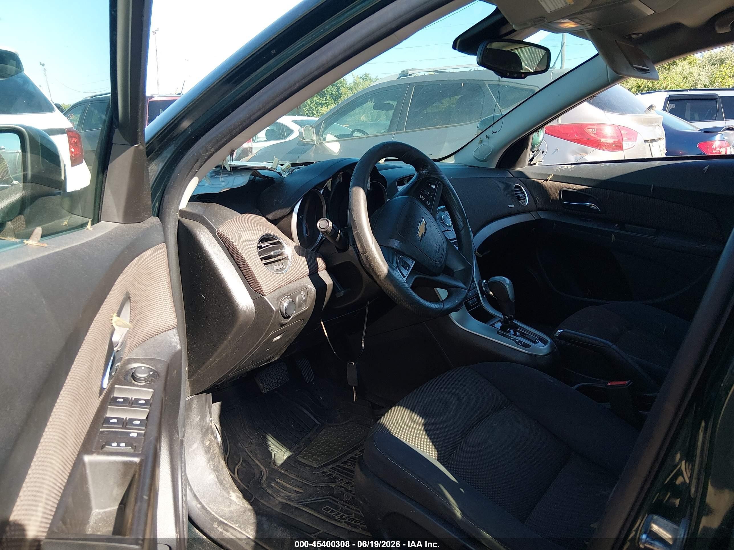 2015 Chevrolet Cruze 1lt Auto Green vin: 1G1PC5SBXF7250632