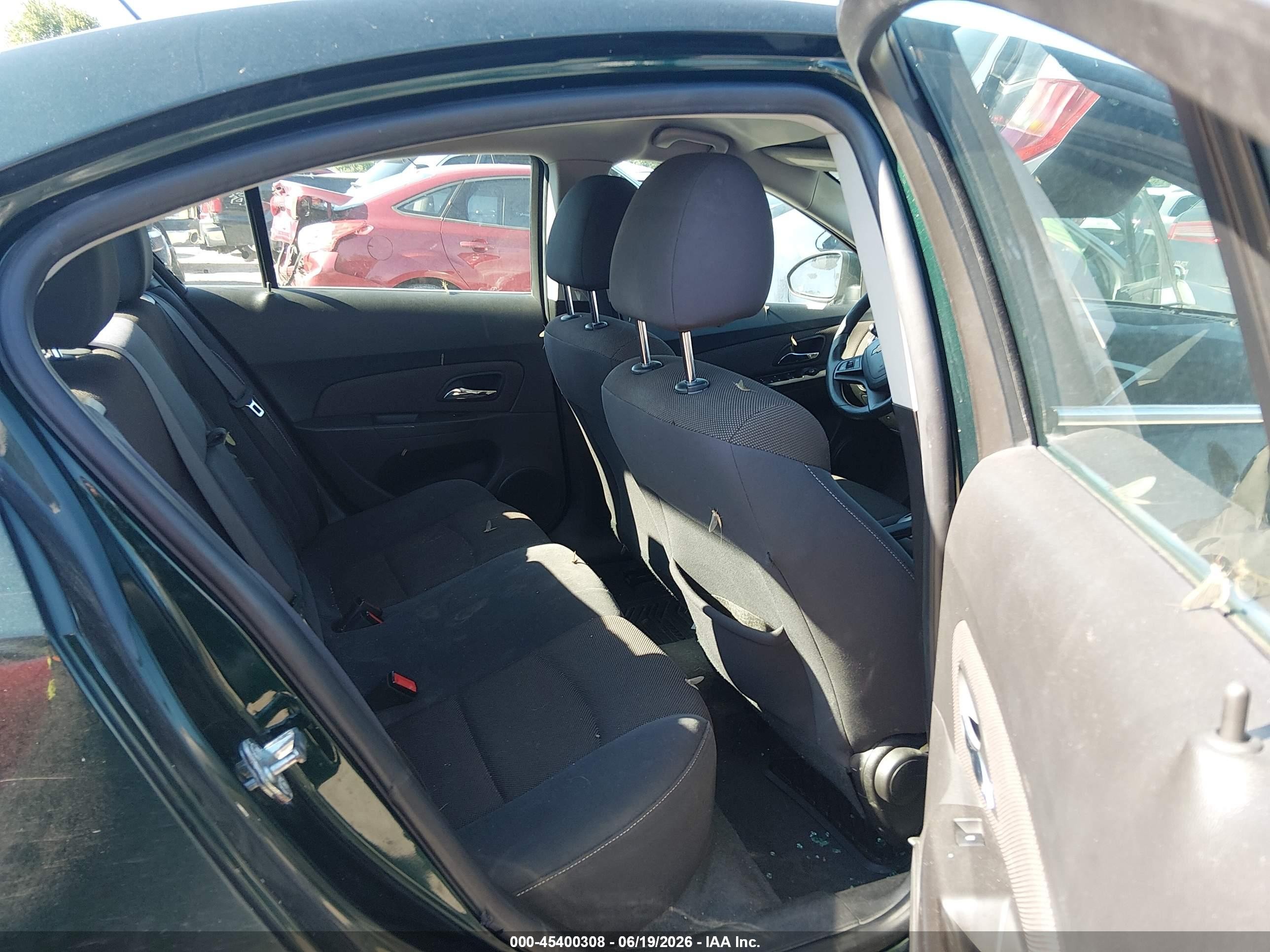 2015 Chevrolet Cruze 1lt Auto Green vin: 1G1PC5SBXF7250632