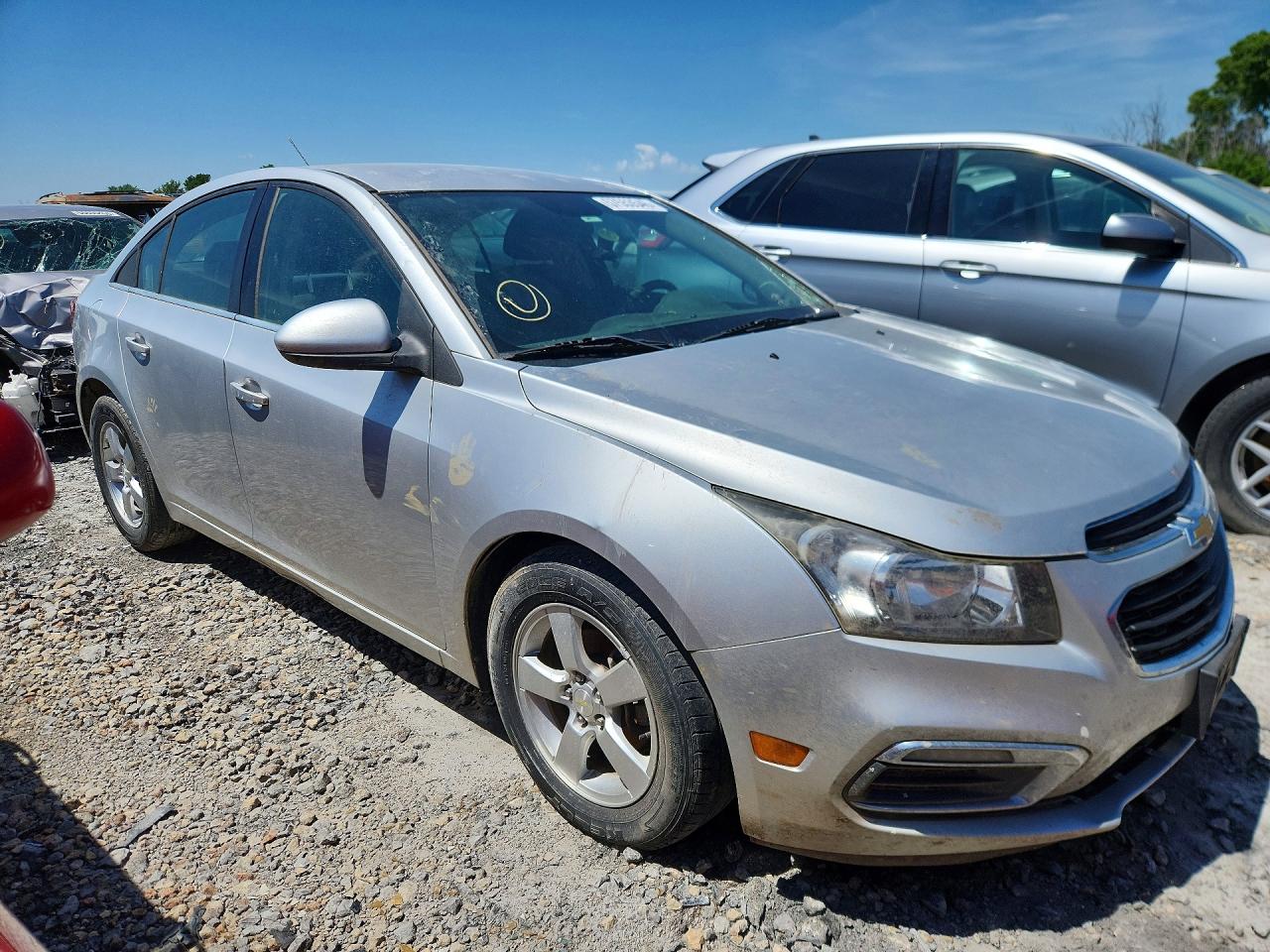 2015 Chevrolet Cruze Lt Silver vin: 1G1PC5SBXF7259282