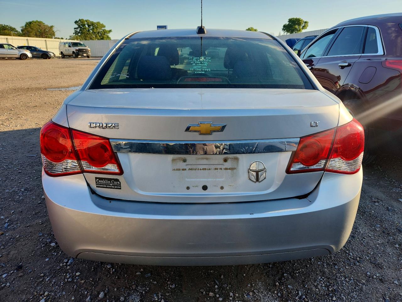 2015 Chevrolet Cruze Lt Silver vin: 1G1PC5SBXF7259282