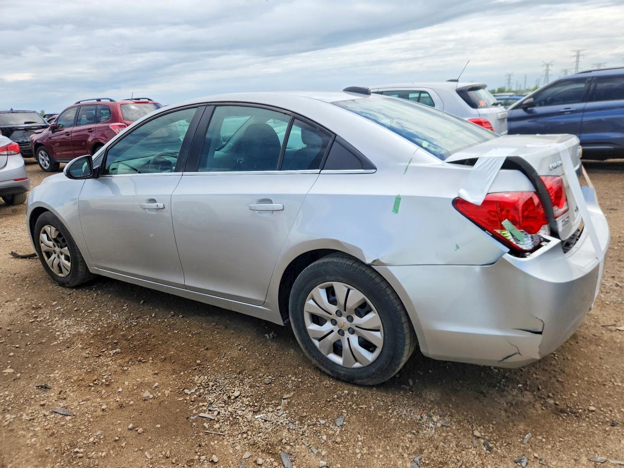 2015 Chevrolet Cruze Lt Silver vin: 1G1PC5SBXF7264093