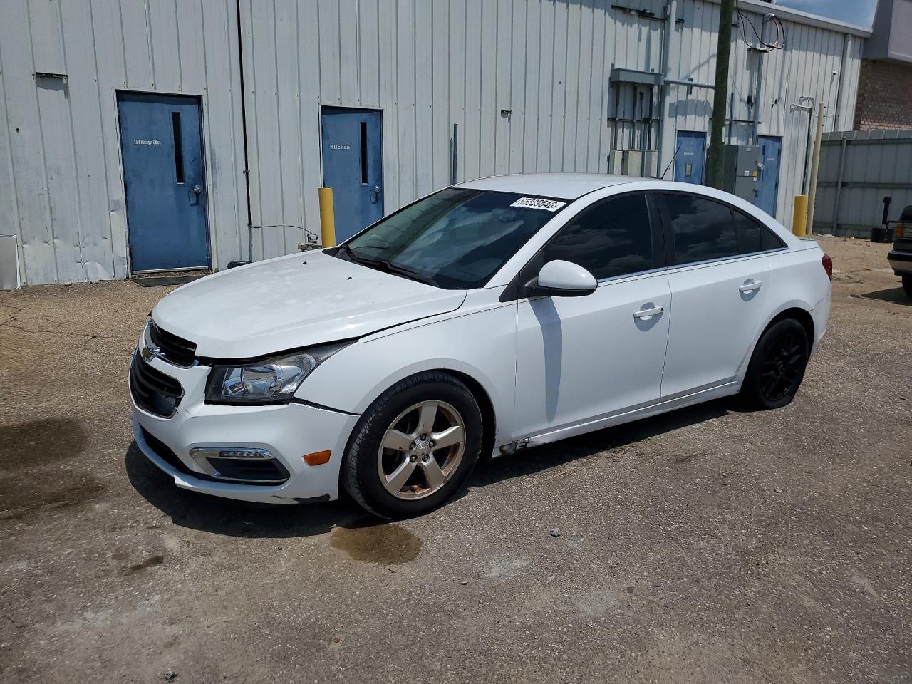 2015 Chevrolet Cruze Lt White vin: 1G1PC5SBXF7292895