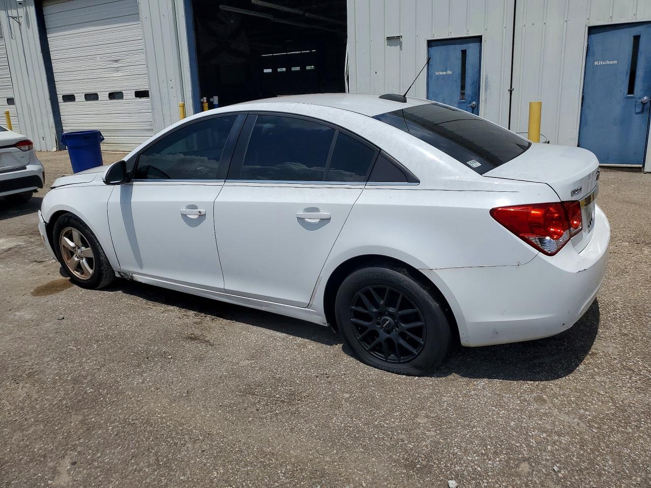2015 Chevrolet Cruze Lt White vin: 1G1PC5SBXF7292895