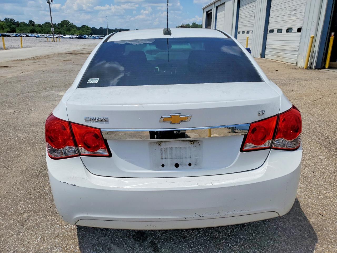 2015 Chevrolet Cruze Lt White vin: 1G1PC5SBXF7292895