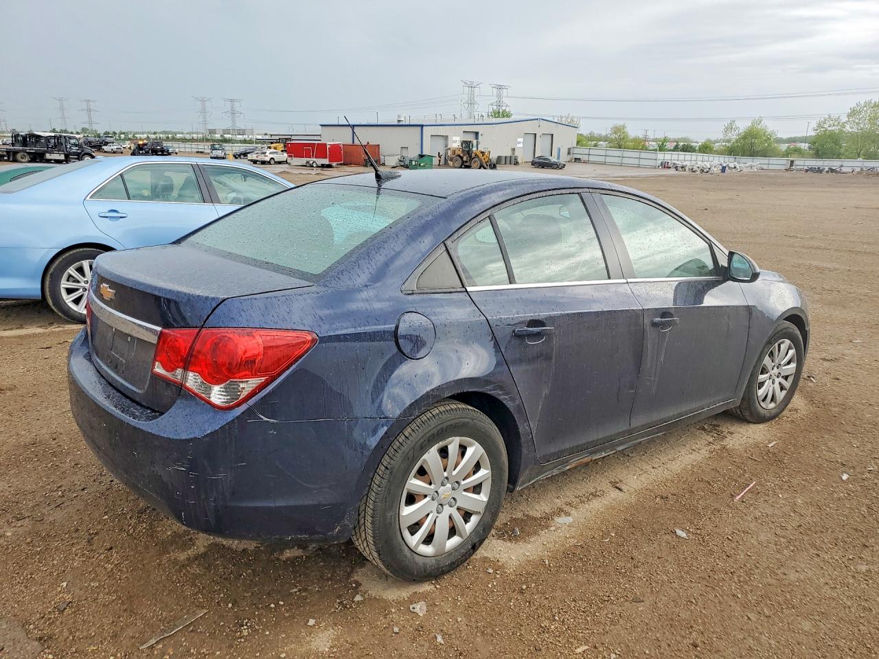 2011 Chevrolet Cruze Ls Blue vin: 1G1PC5SH0B7130868