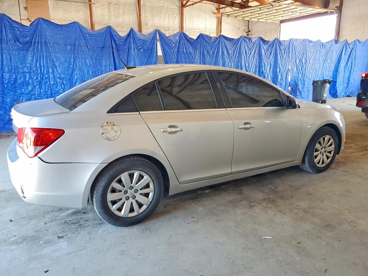 2011 Chevrolet Cruze Ls Silver vin: 1G1PC5SH0B7157648
