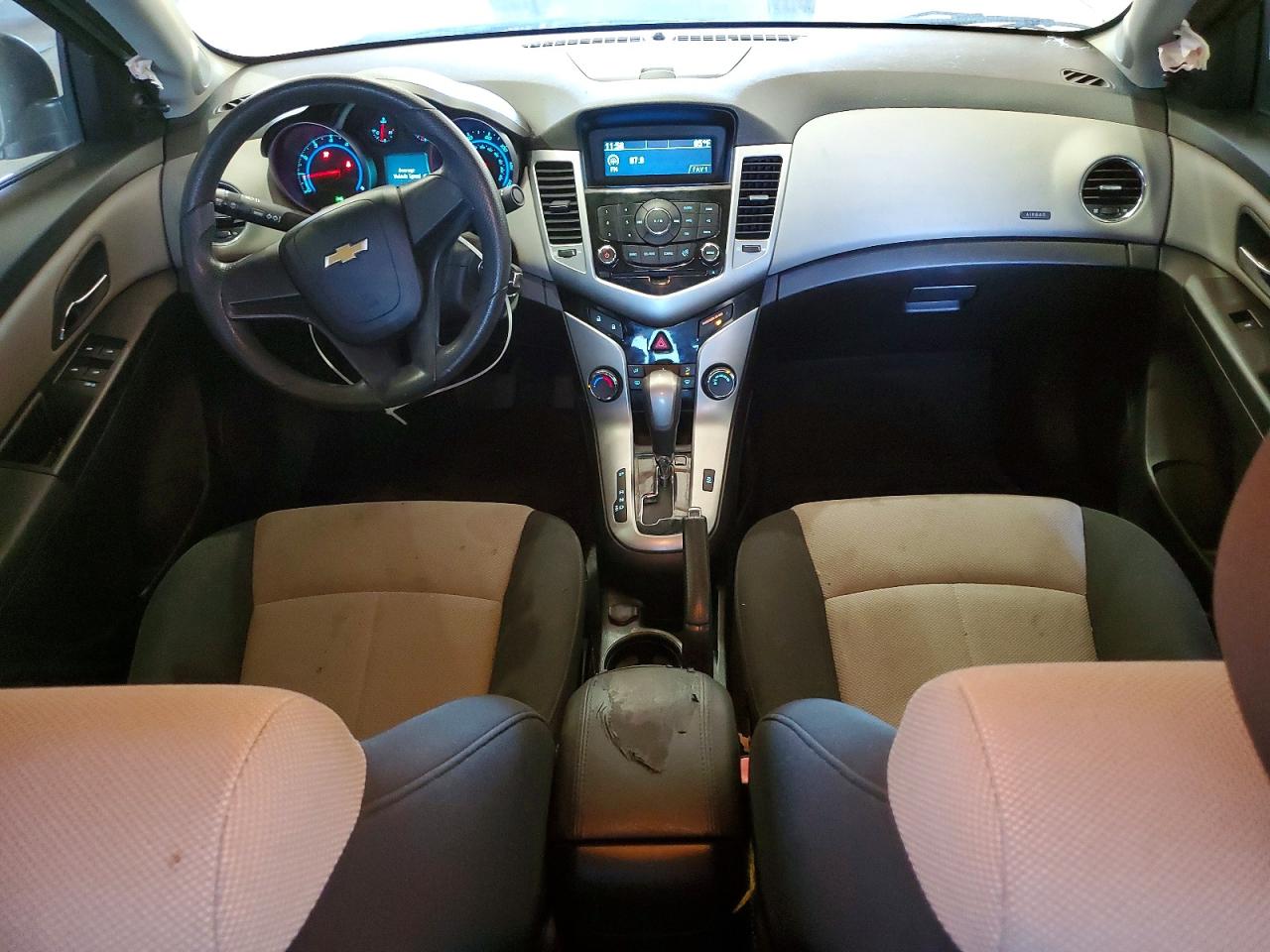 2011 Chevrolet Cruze Ls Silver vin: 1G1PC5SH0B7157648