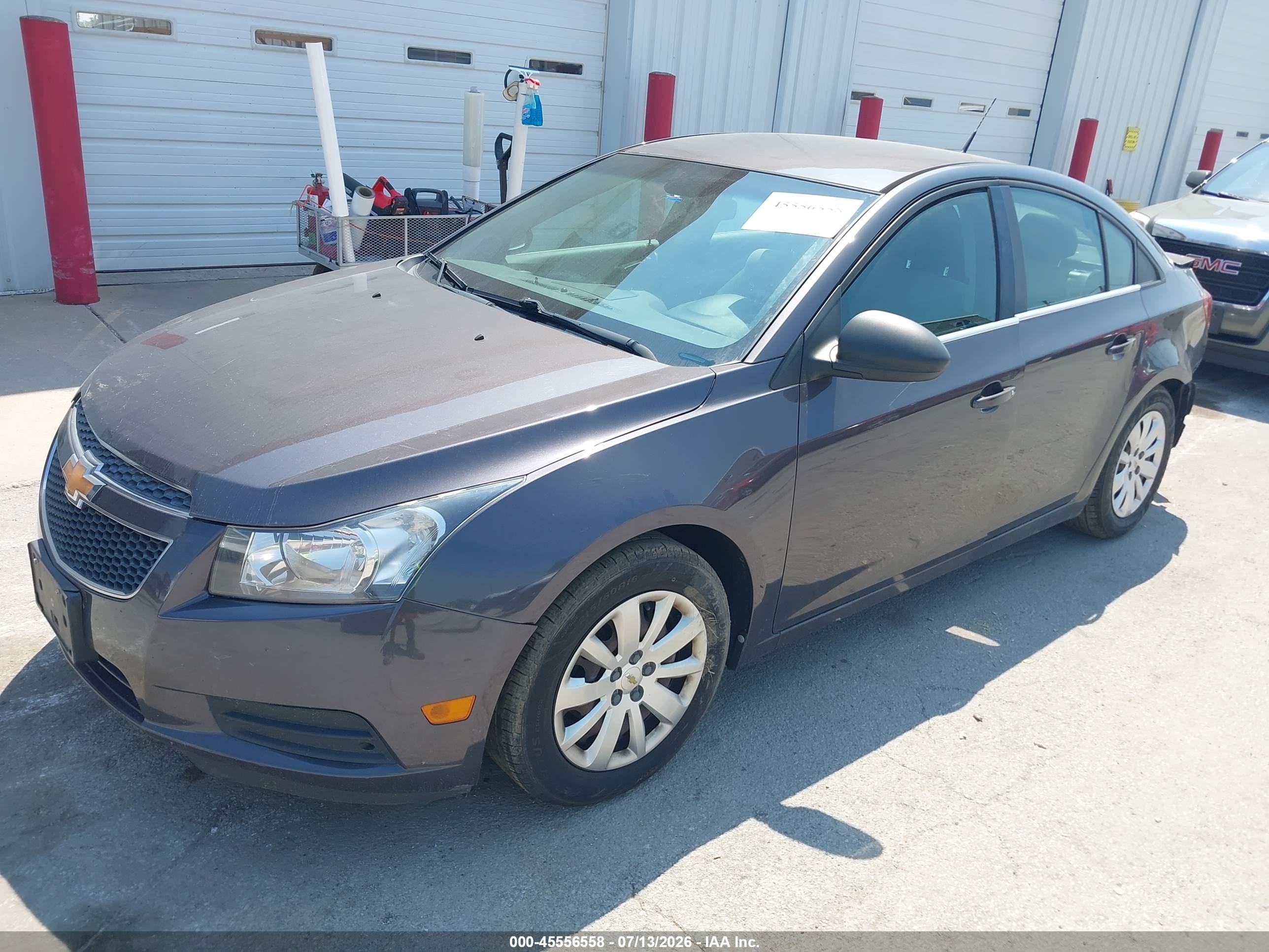 2011 Chevrolet Cruze Ls Серый vin: 1G1PC5SH0B7190360