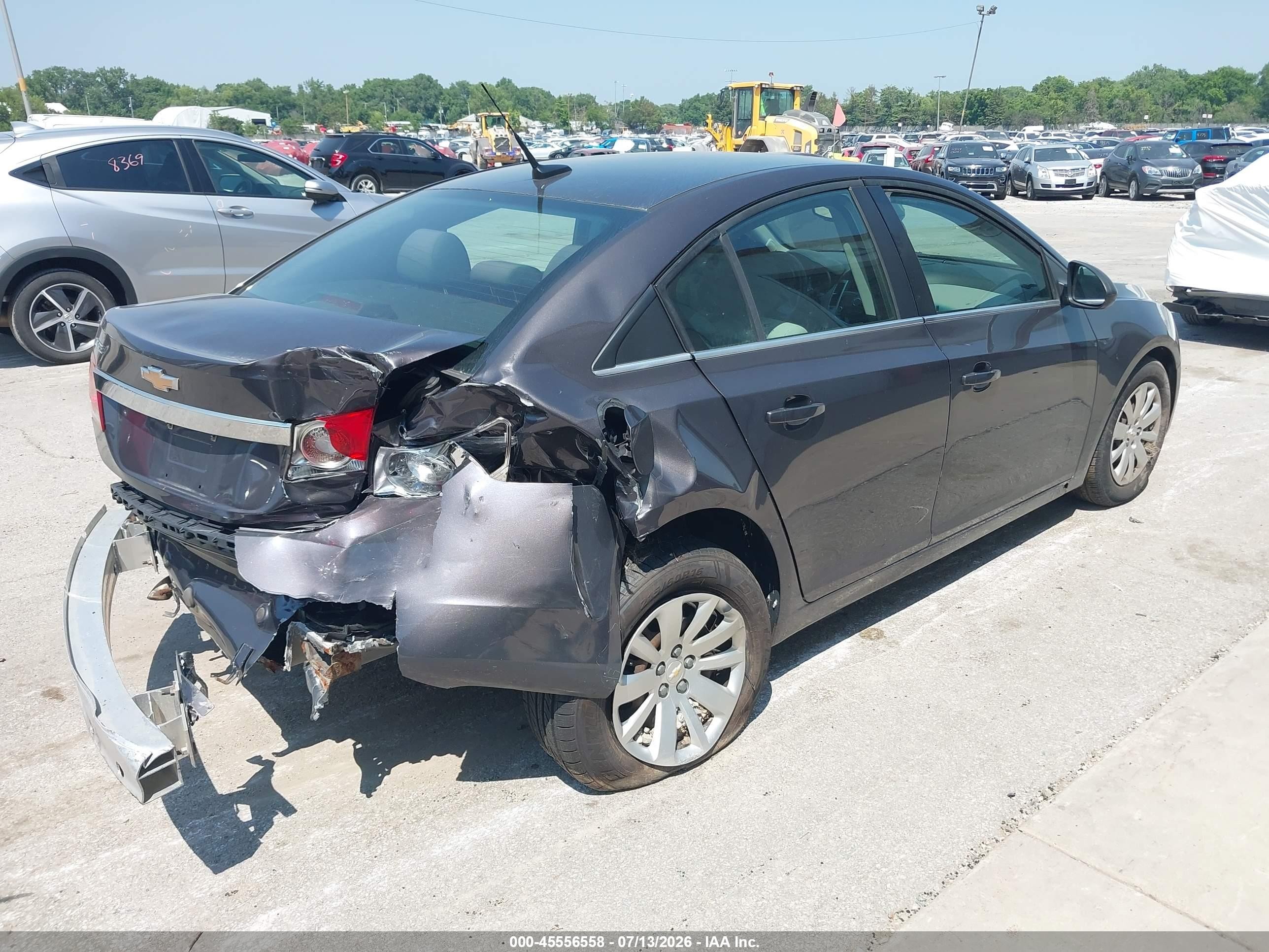 2011 Chevrolet Cruze Ls Серый vin: 1G1PC5SH0B7190360