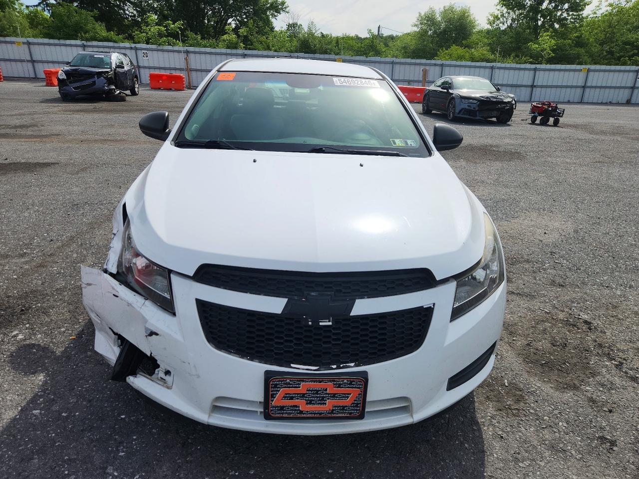 2011 Chevrolet Cruze Ls White vin: 1G1PC5SH0B7226662