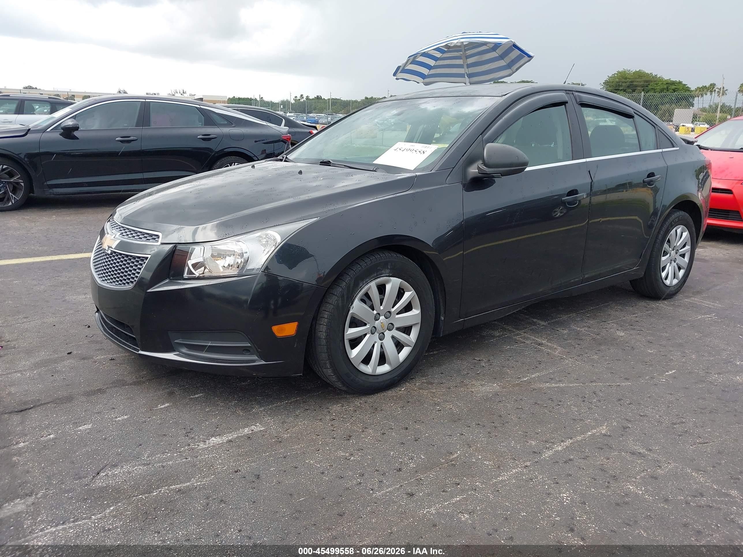 2011 Chevrolet Cruze Ls Black vin: 1G1PC5SH0B7231330