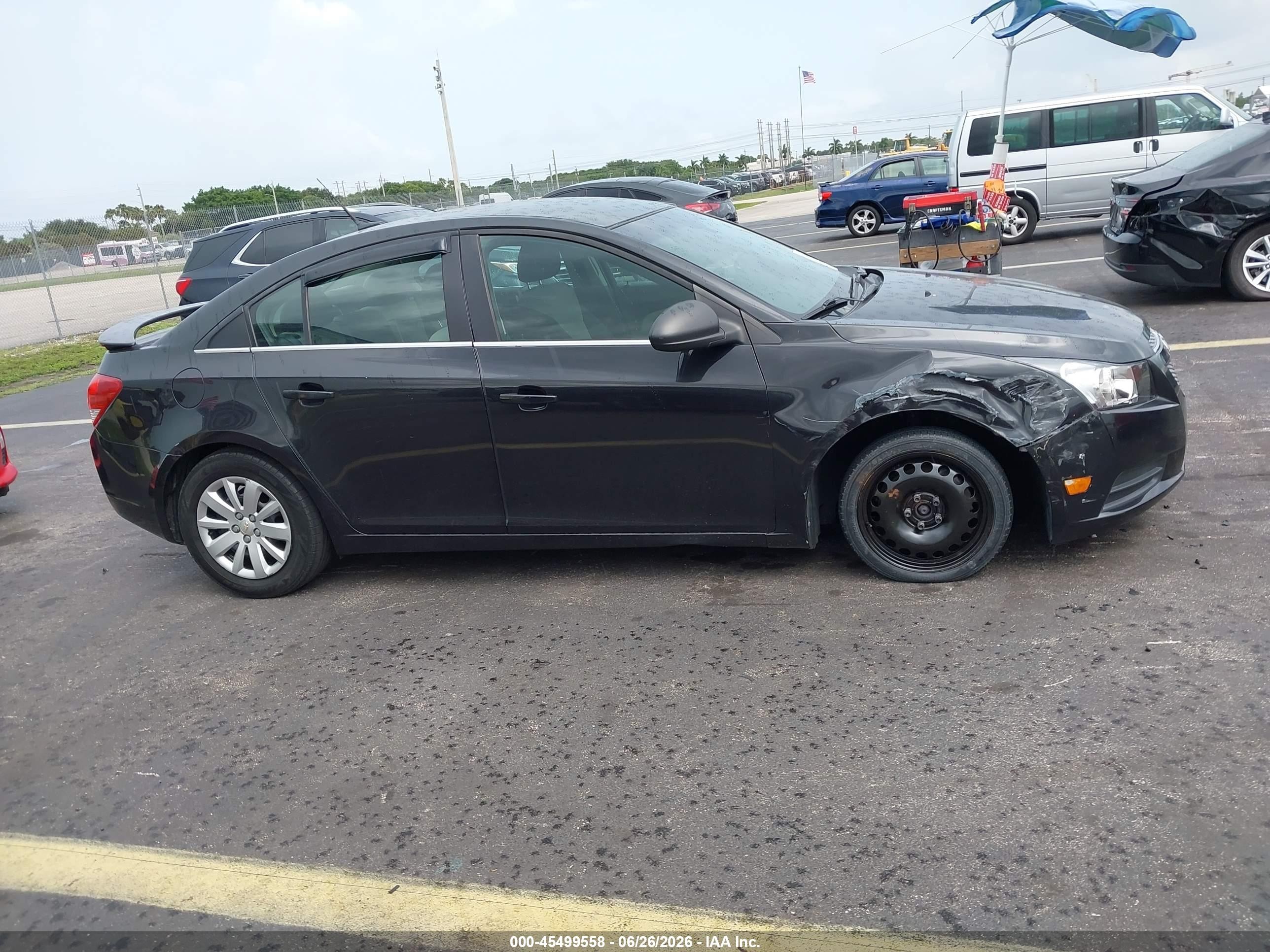 2011 Chevrolet Cruze Ls Black vin: 1G1PC5SH0B7231330