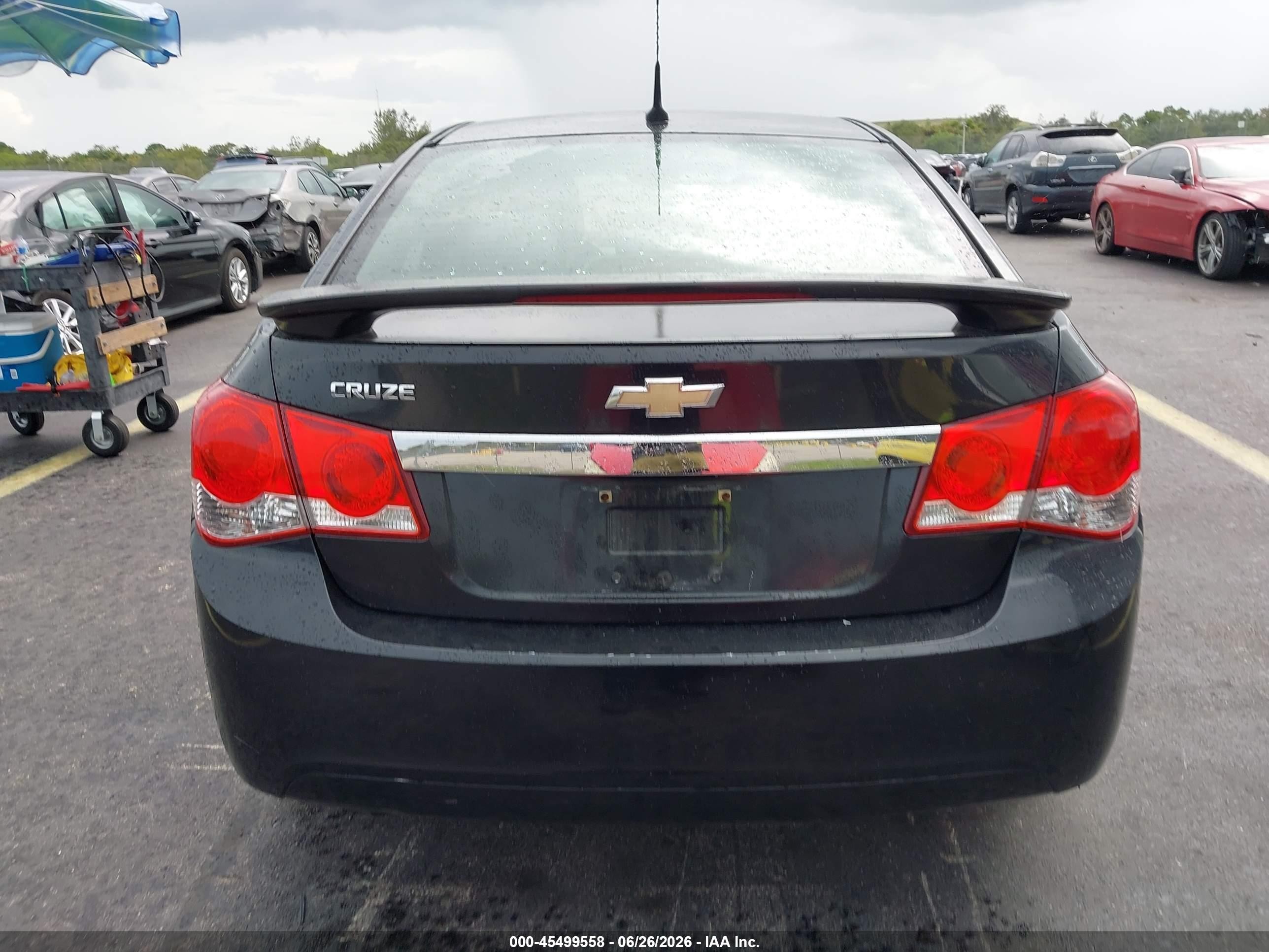 2011 Chevrolet Cruze Ls Black vin: 1G1PC5SH0B7231330