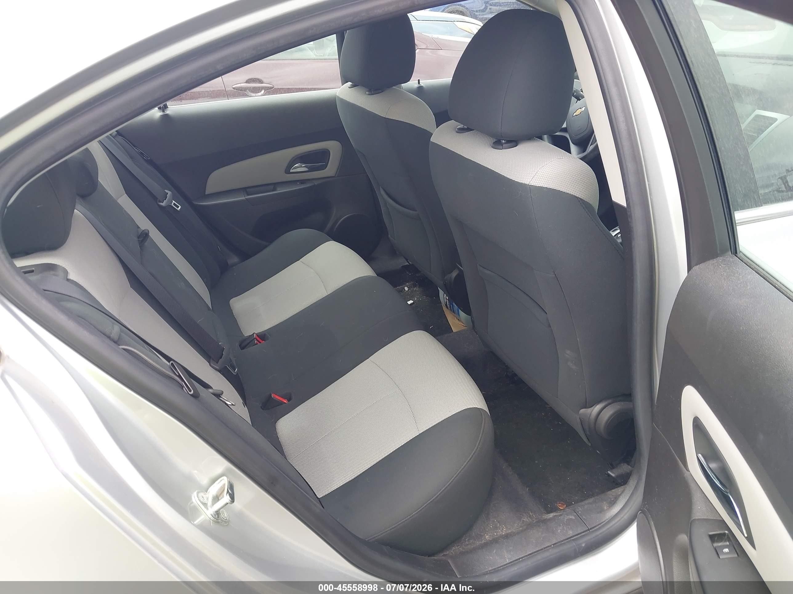 2011 Chevrolet Cruze Ls Silver vin: 1G1PC5SH0B7295125