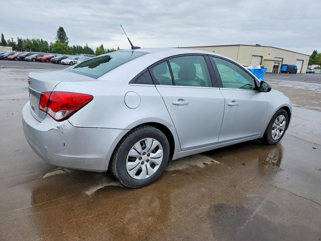2012 Chevrolet Cruze Ls Silver vin: 1G1PC5SH0C7174872