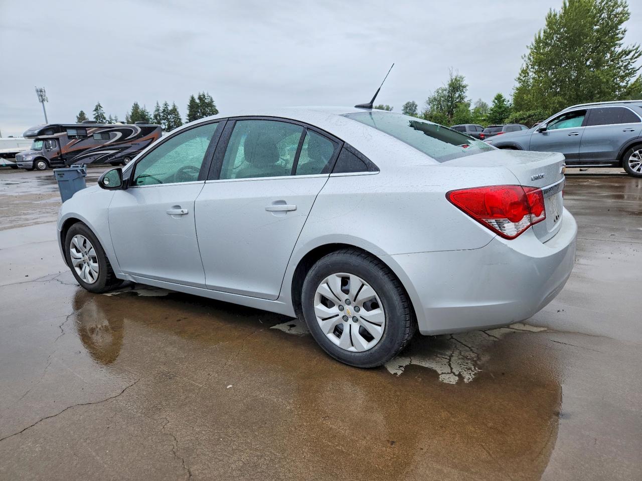 2012 Chevrolet Cruze Ls Silver vin: 1G1PC5SH0C7174872