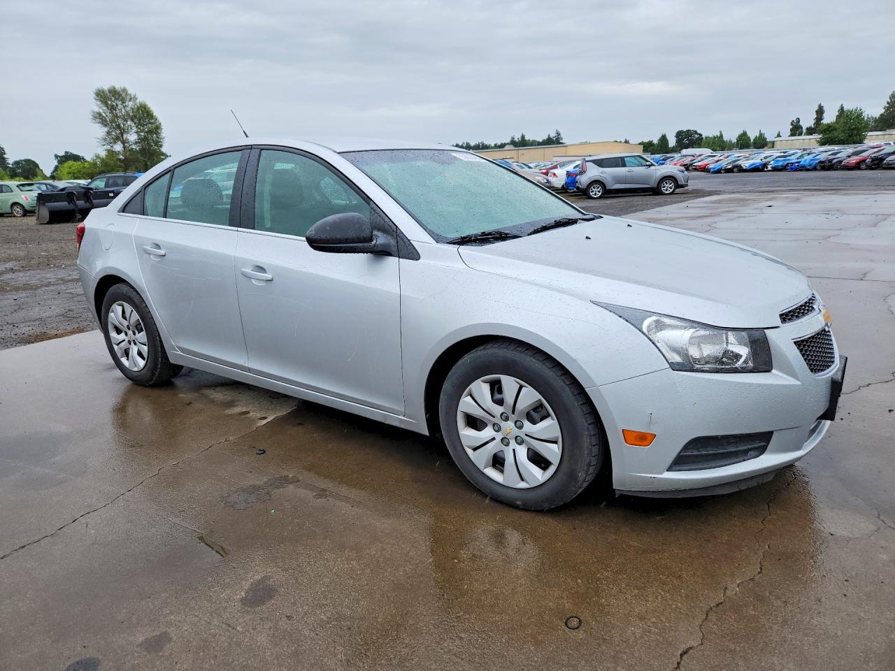 2012 Chevrolet Cruze Ls Silver vin: 1G1PC5SH0C7174872