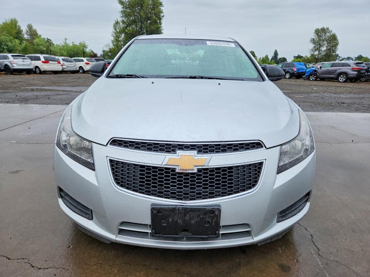 2012 Chevrolet Cruze Ls Silver vin: 1G1PC5SH0C7174872