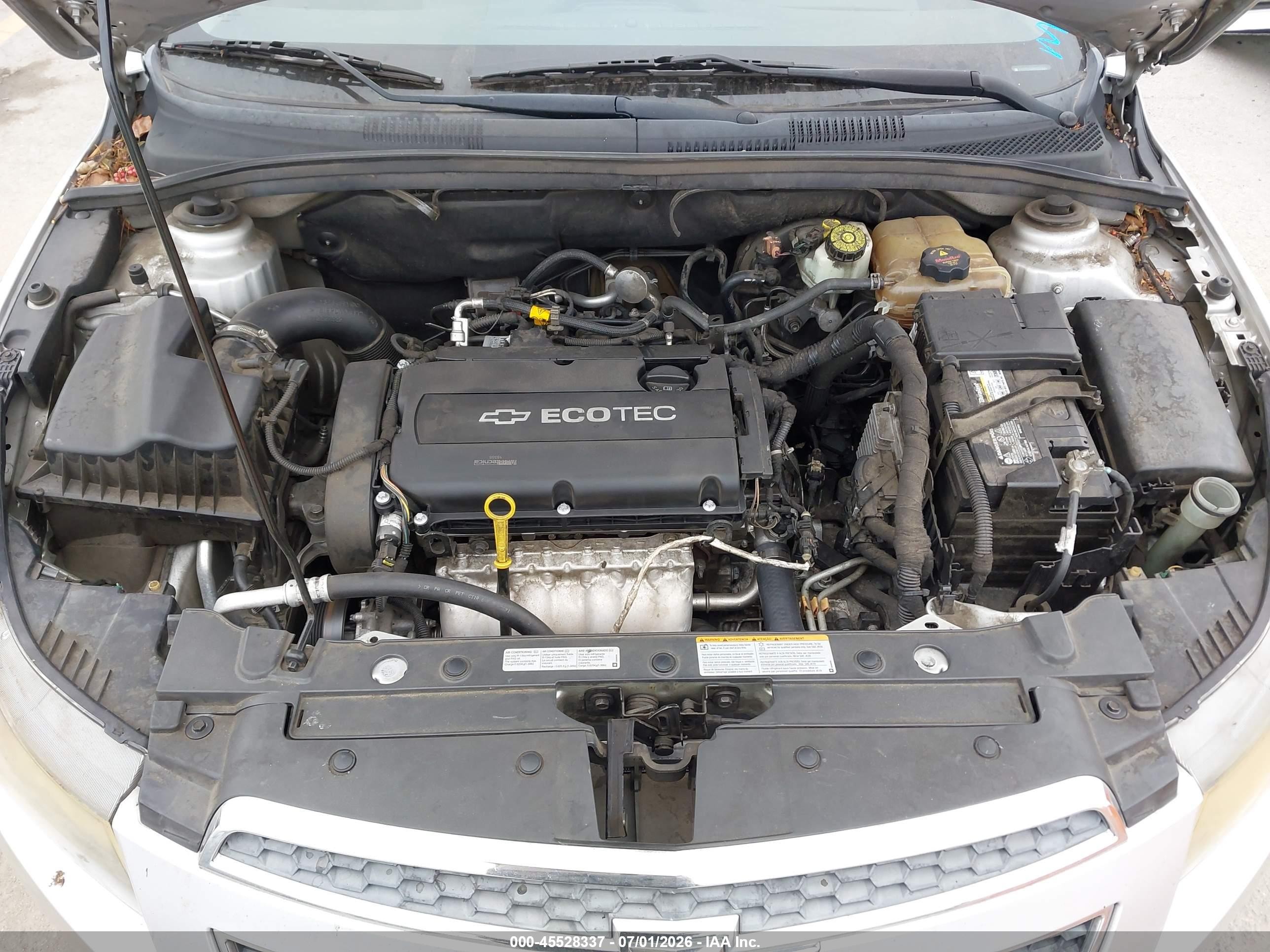 2012 Chevrolet Cruze Ls Серебряный vin: 1G1PC5SH0C7198895