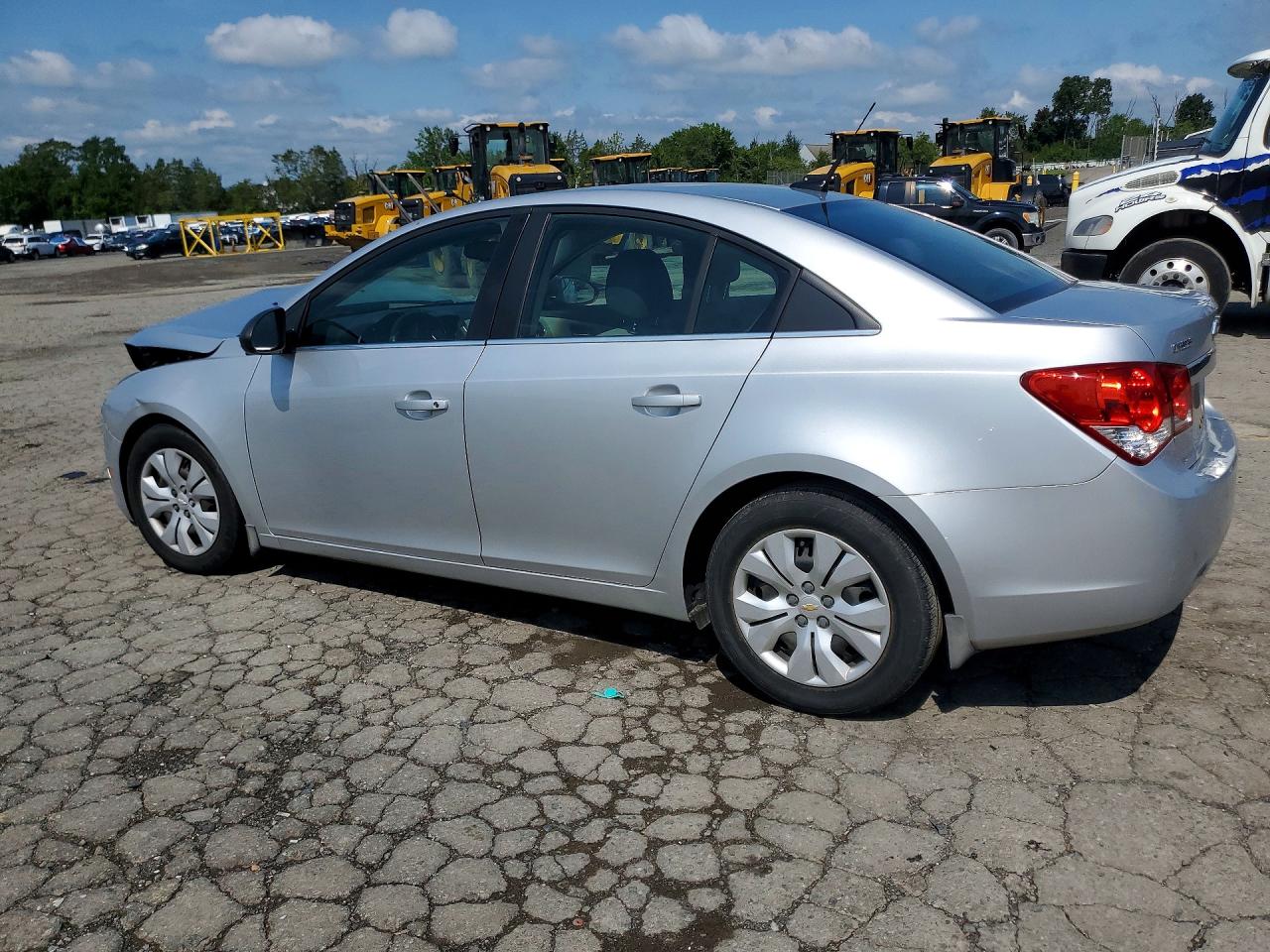 2012 Chevrolet Cruze Ls Silver vin: 1G1PC5SH0C7202587