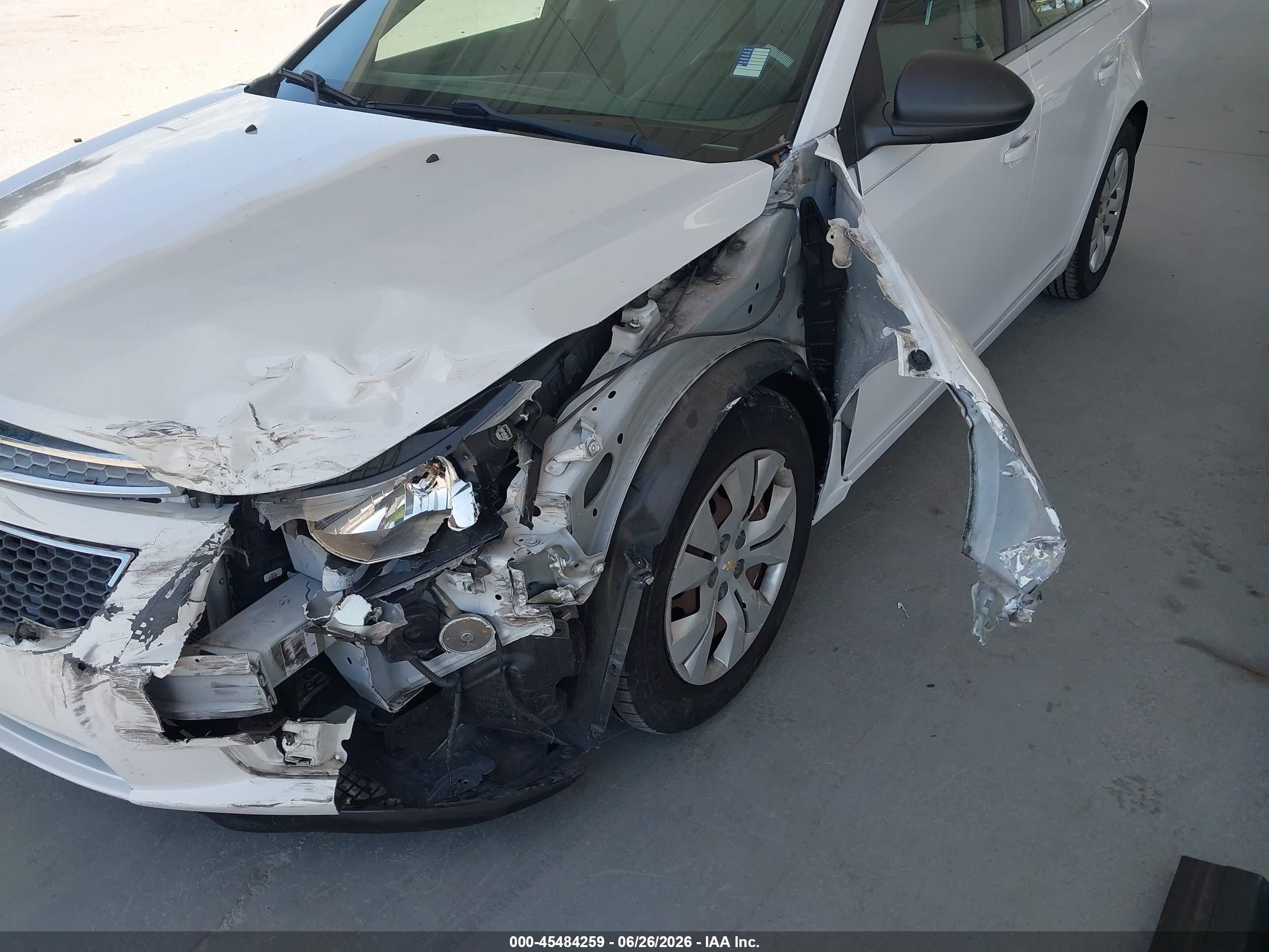 2012 Chevrolet Cruze Ls White vin: 1G1PC5SH0C7217168