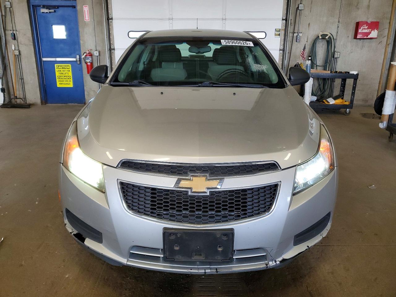 2012 Chevrolet Cruze Ls Silver vin: 1G1PC5SH0C7222466