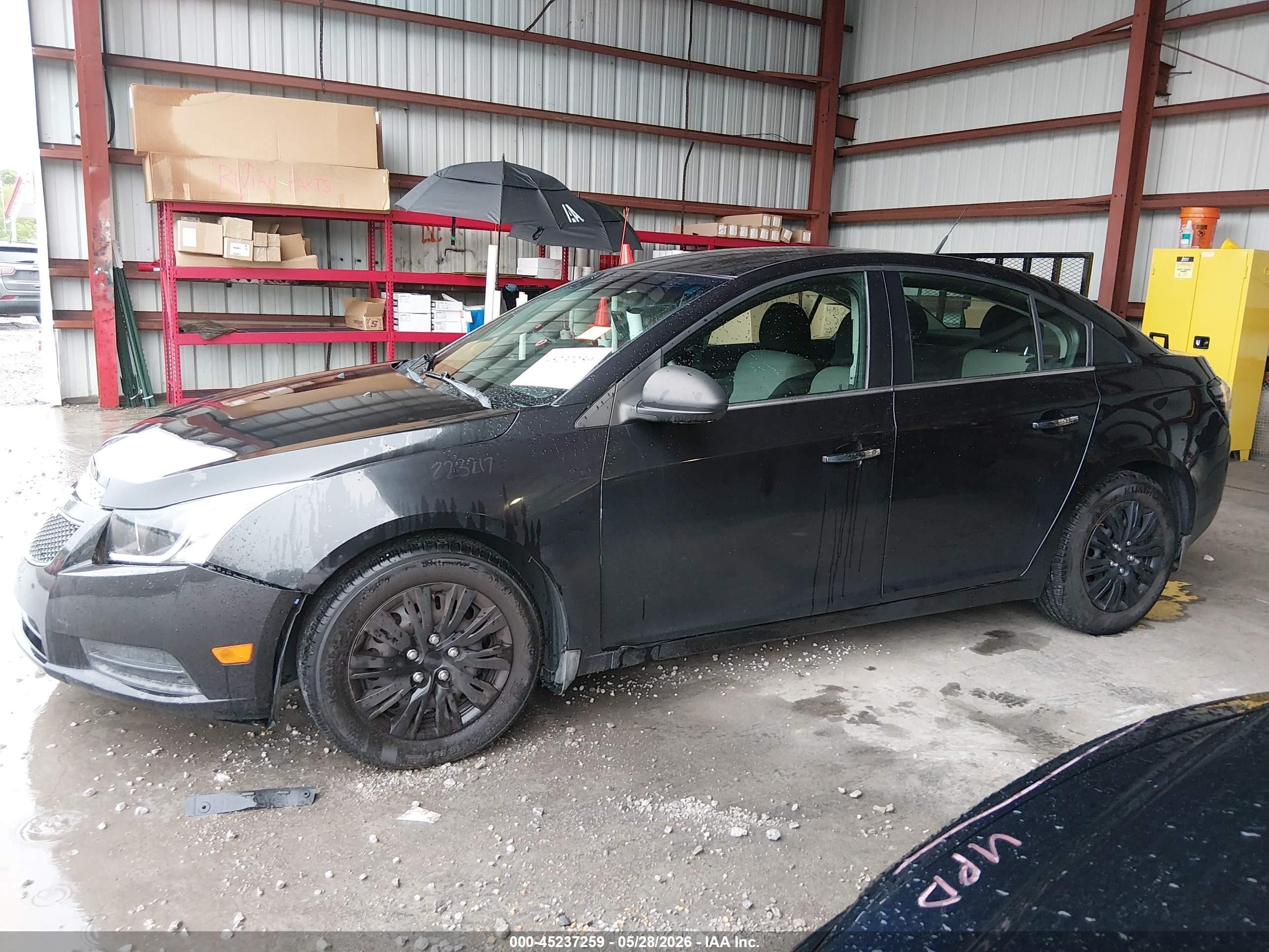 2012 Chevrolet Cruze Ls Black vin: 1G1PC5SH0C7272719