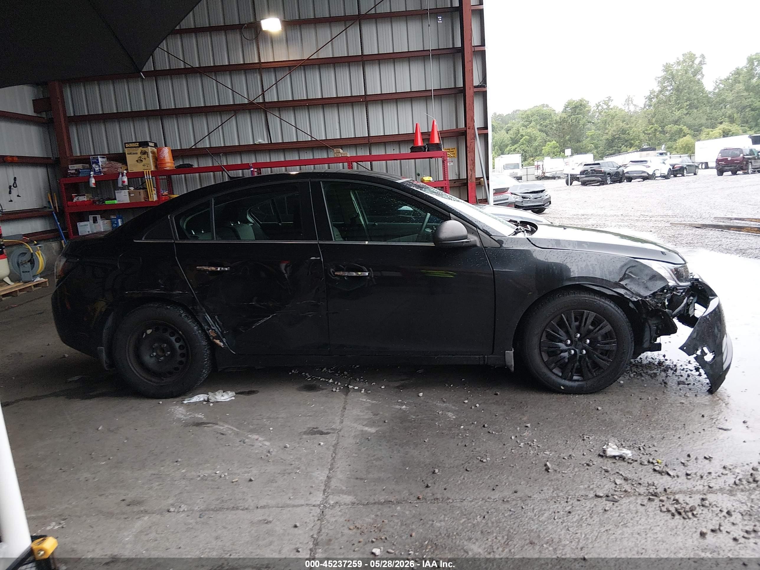 2012 Chevrolet Cruze Ls Black vin: 1G1PC5SH0C7272719