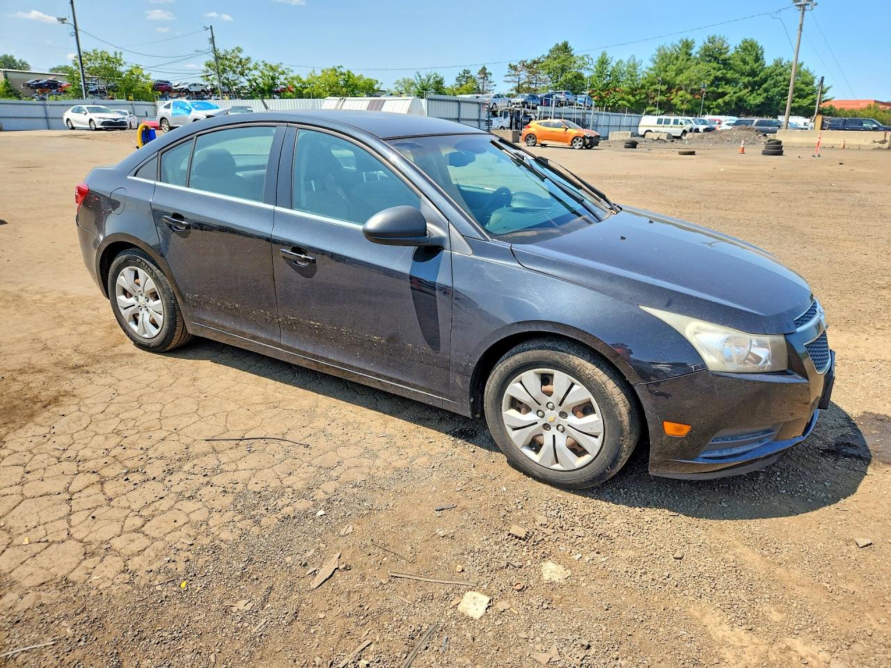 2012 Chevrolet Cruze Ls Black vin: 1G1PC5SH0C7288919