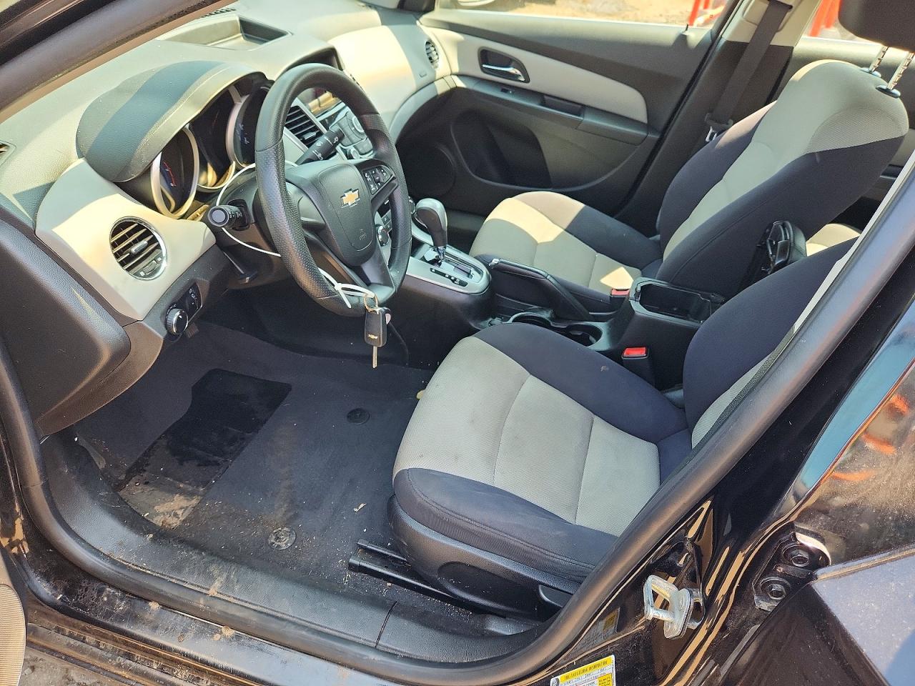 2012 Chevrolet Cruze Ls Black vin: 1G1PC5SH0C7288919