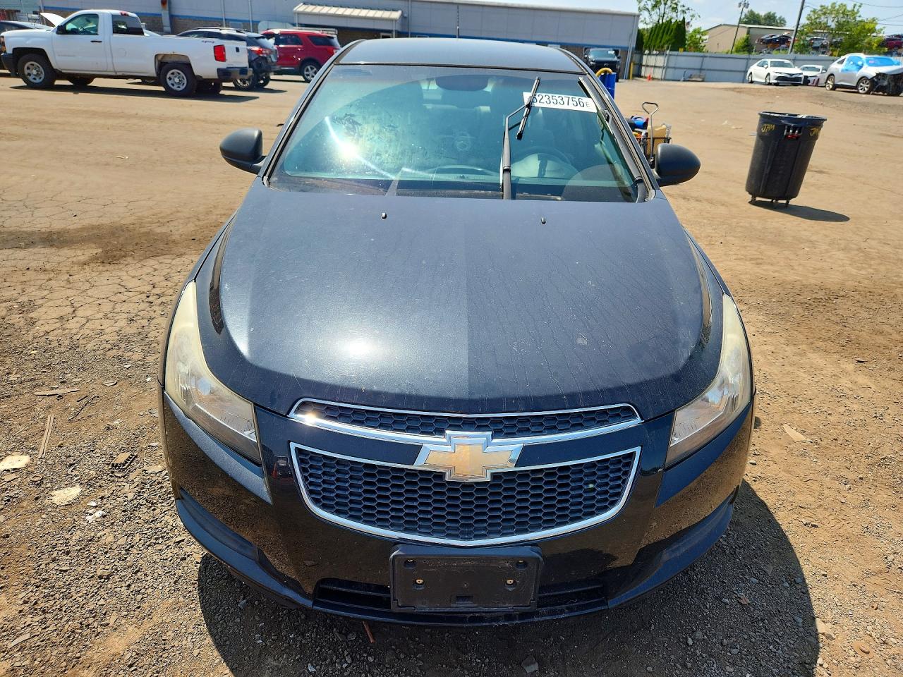 2012 Chevrolet Cruze Ls Black vin: 1G1PC5SH0C7288919