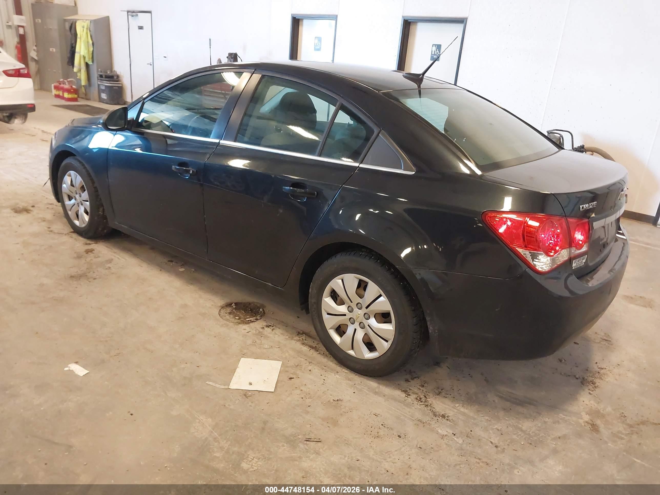 2012 Chevrolet Cruze Ls Black vin: 1G1PC5SH0C7297541